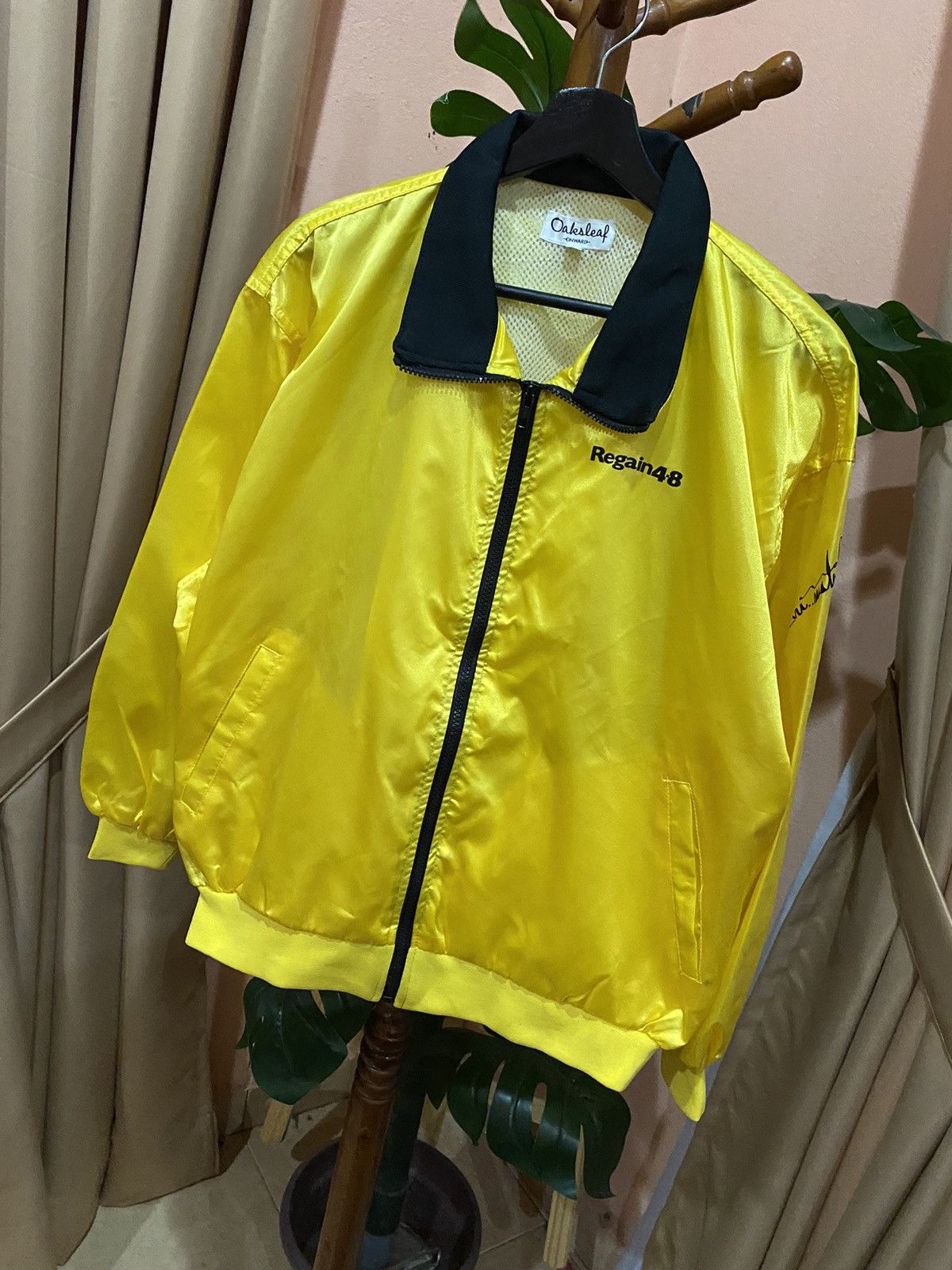 Vintage VINTAGE 90S REGAIN BASEBALL NYLON JACKET Size US L / EU 52-54 / 3 - 4 Thumbnail