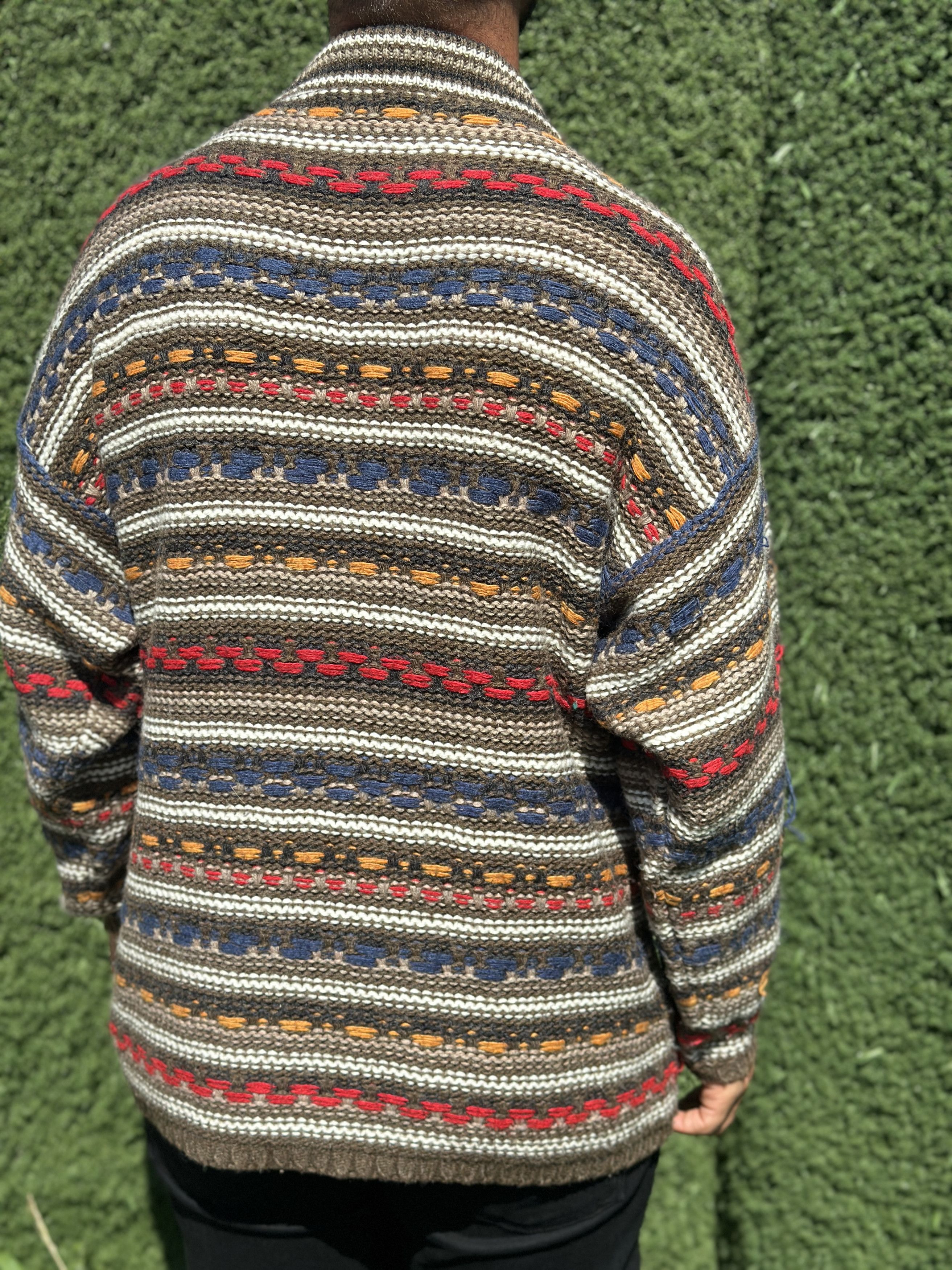 Missoni Vintage 1993 Missoni Sport Rainbow Pullover Cosby Size XL Size US XL / EU 56 / 4 - 11 Thumbnail