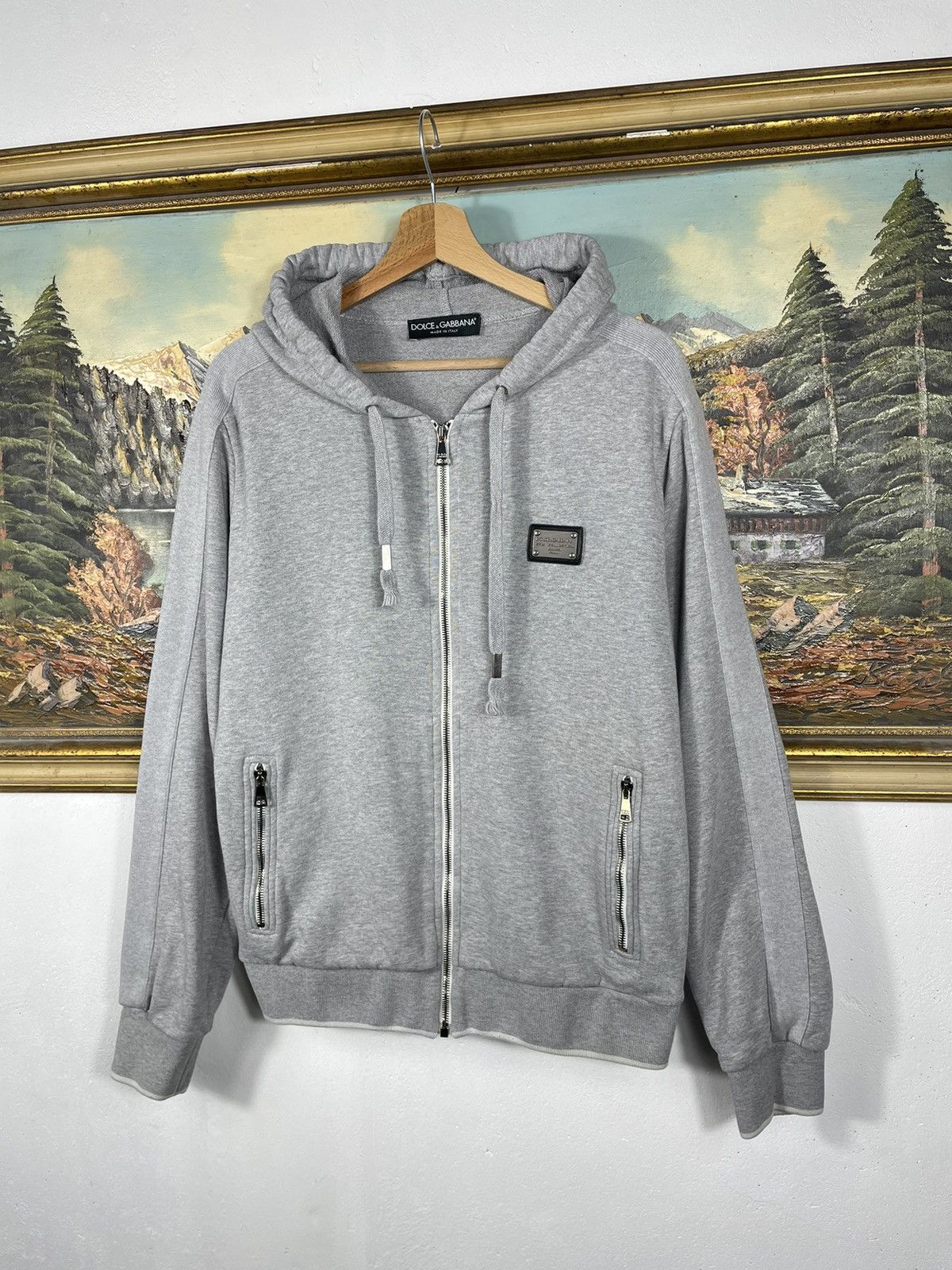 Dolce & Gabbana × Vintage Dolce&Gabbana Zip Sweatshirt Old Money Designer High End Size US M / EU 48-50 / 2 - 3 Thumbnail