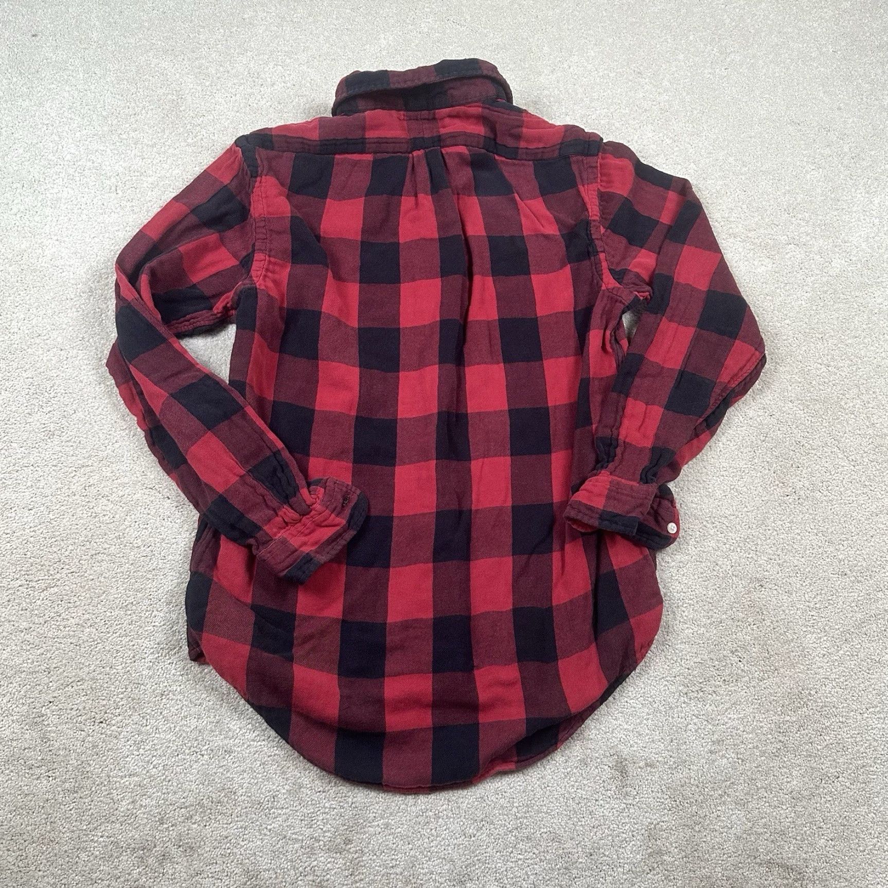 Polo Ralph Lauren Polo Ralph Lauren Shirt Mens Small Red Buffalo Plaid Lumber Jack Flannel Shirt Size US S / EU 44-46 / 1 - 2 Thumbnail