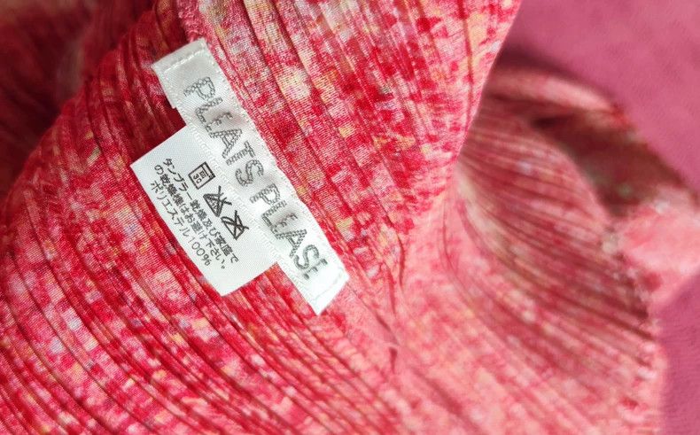Issey Miyake Issey Miyake size:3 Pink Mosaic pleated cardigan Size M / US 6-8 / IT 42-44 - 6 Thumbnail