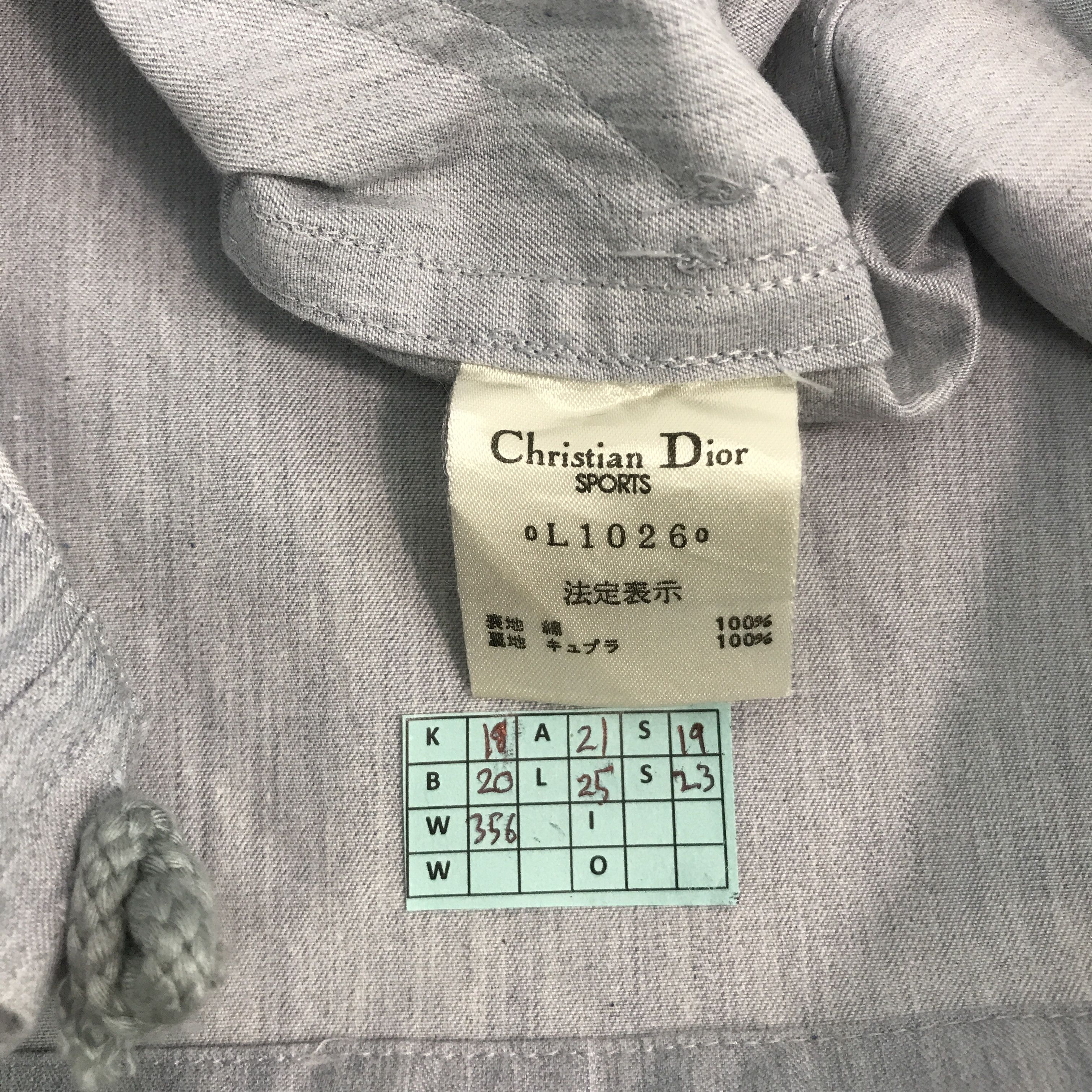 Christian Dior Monsieur VTG CHRISTIAN DIOR SPORT BUTTON JACKET Size US M / EU 48-50 / 2 - 12 Thumbnail