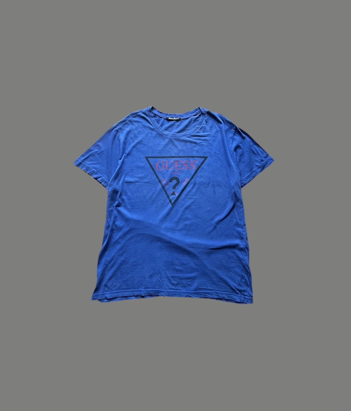 Guess × Vintage Vintage Guess Blue T shirt Size US M / EU 48-50 / 2 - 2 Thumbnail