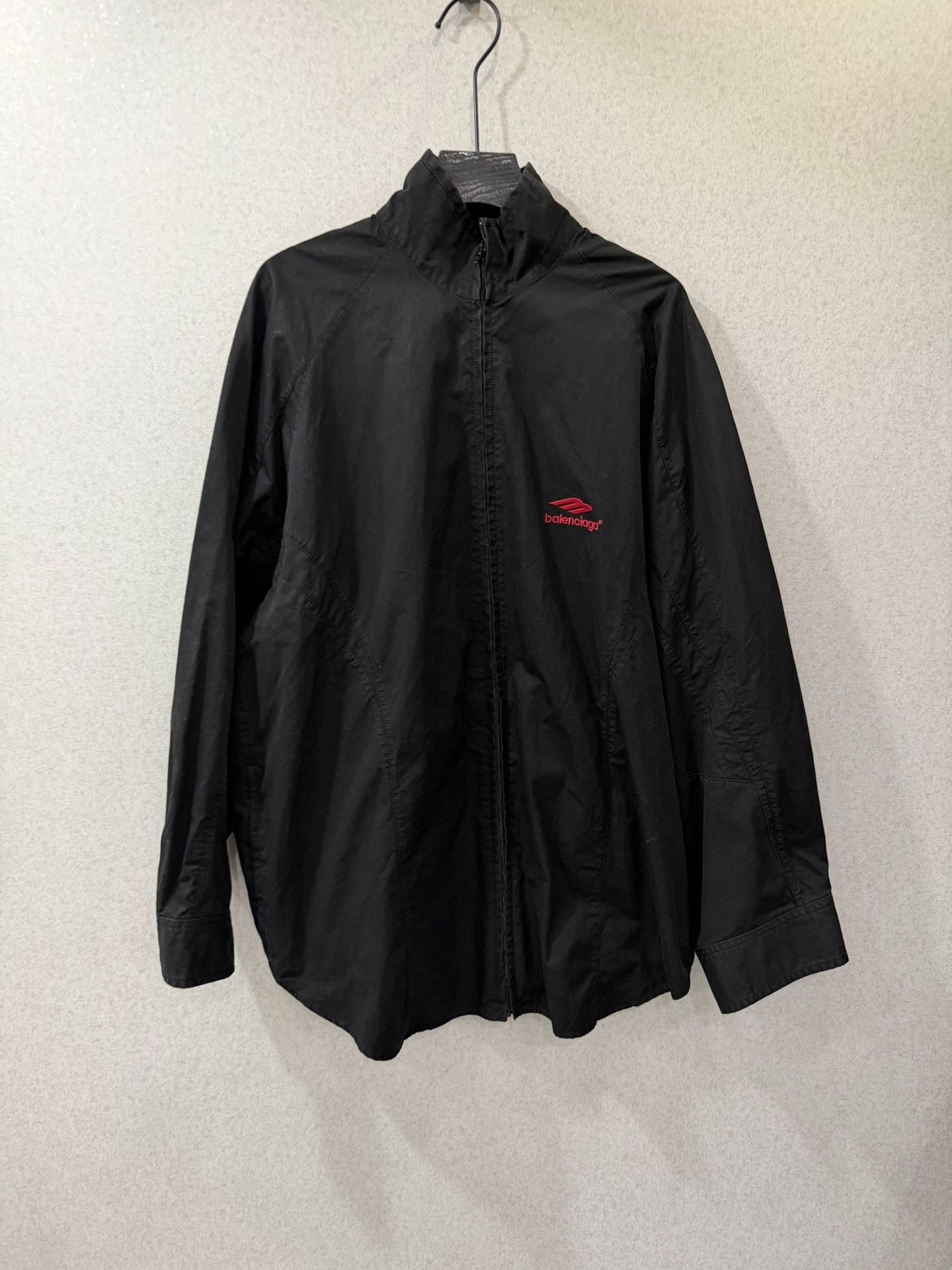 Balenciaga Balenciaga Embroidered Black Shirt l Men Size US L / EU 52-54 / 3 - 1 Thumbnail