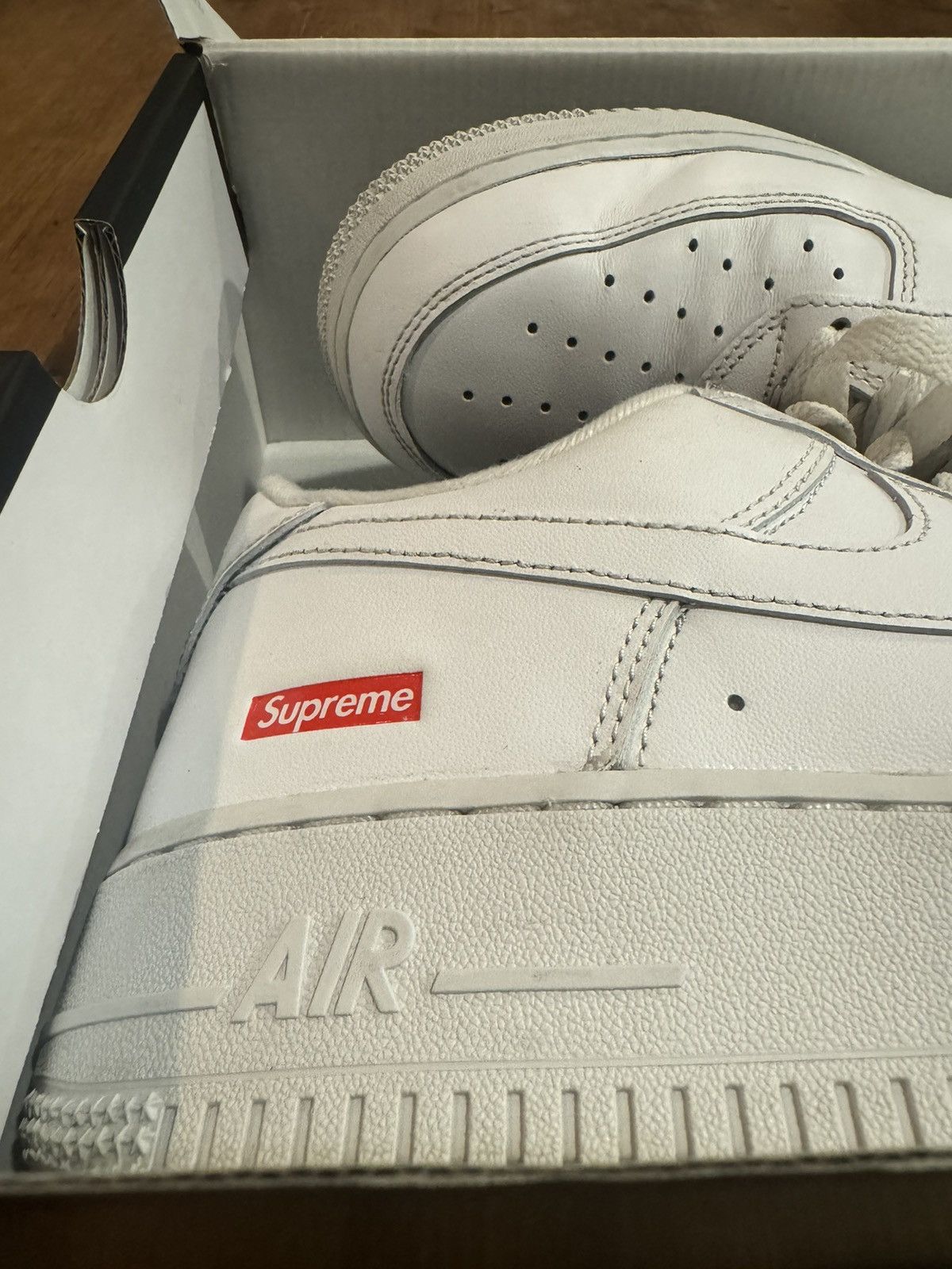 Nike × Supreme Supreme x Nike Air Force Ones Size US 10.5 / EU 43-44 - 2 Thumbnail