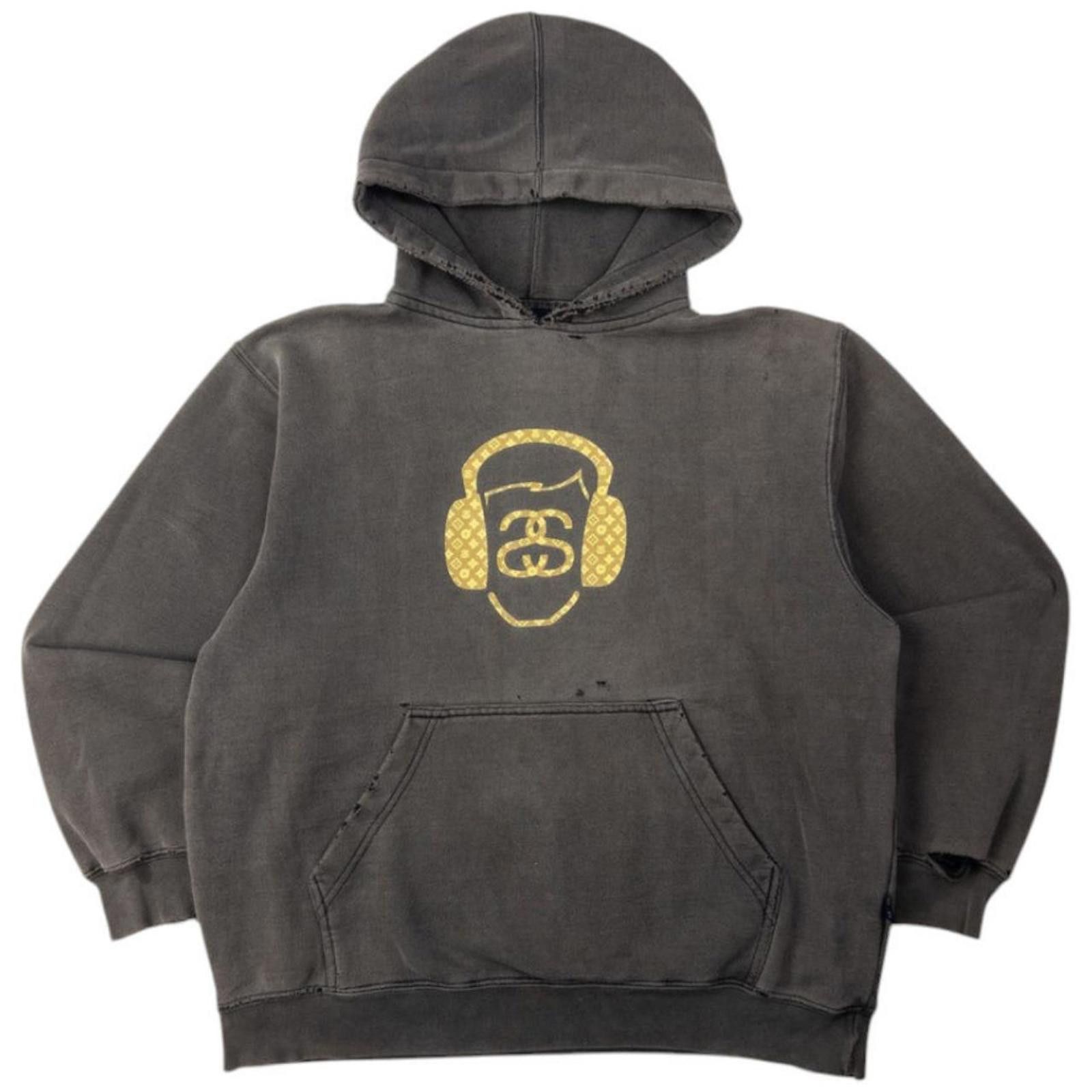 Stussy Vintage Stussy Monogram Graphic Hoodie Size M Size US M / EU 48-50 / 2 - 1 Thumbnail