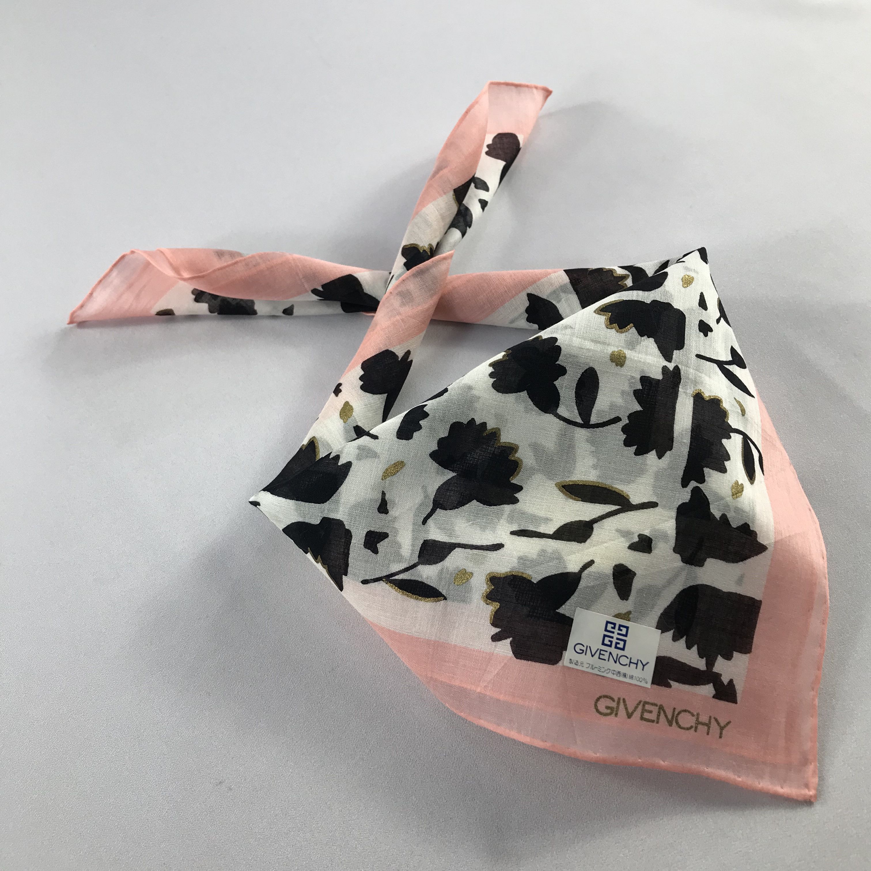 Vintage Givenchy Handkerchief / Bandana / Neckerchief C792 Size ONE SIZE - 2 Thumbnail