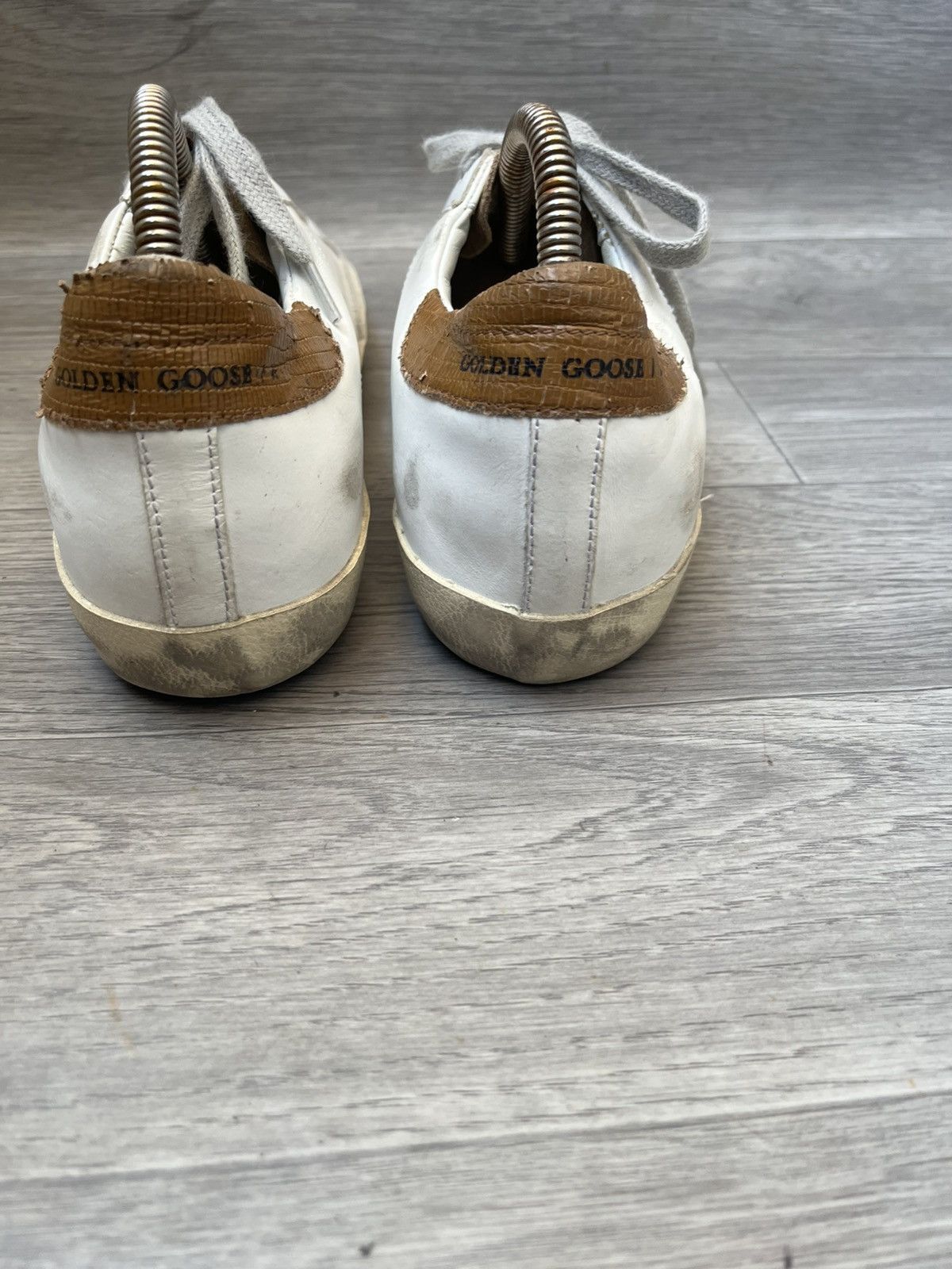 Golden Goose Golden goose superstar low-top distressed sneakers Size US 9 / IT 39 - 6 Thumbnail