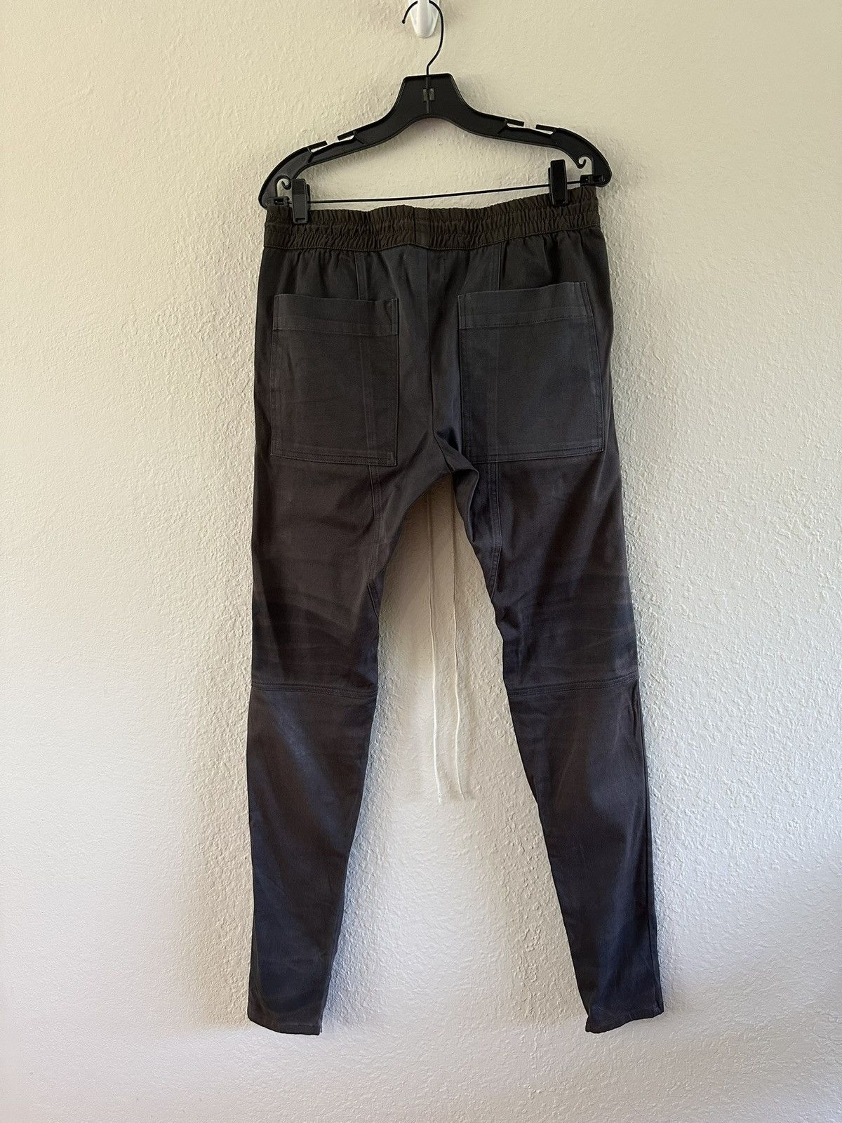Fear of God ✅ Mainline 4th Collection - Drawstring Vintage Black Pants Size US 33 - 4 Thumbnail