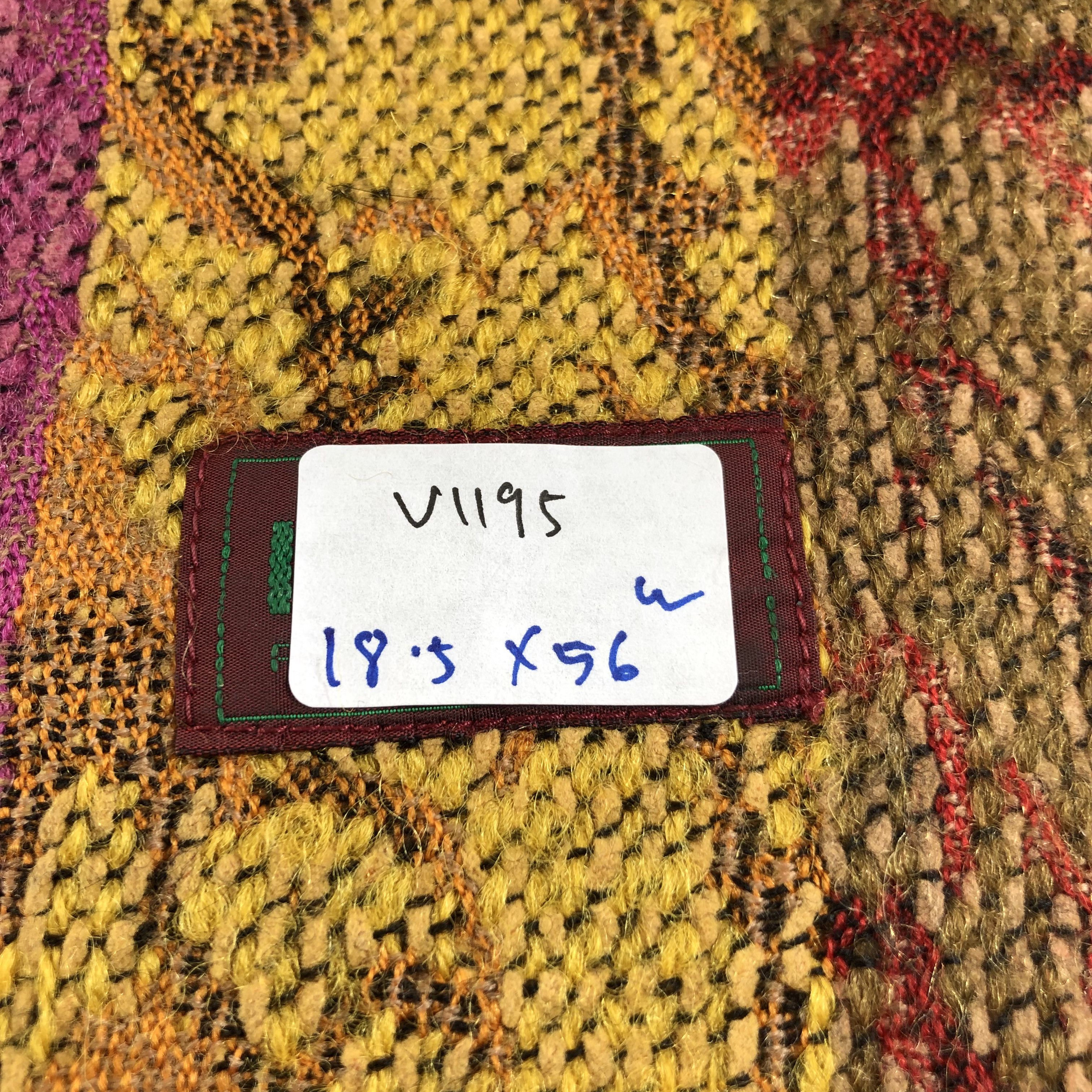 Kenzo Kenzo Colorful Wool Scarf Muffler V1195 Size ONE SIZE - 22 Thumbnail