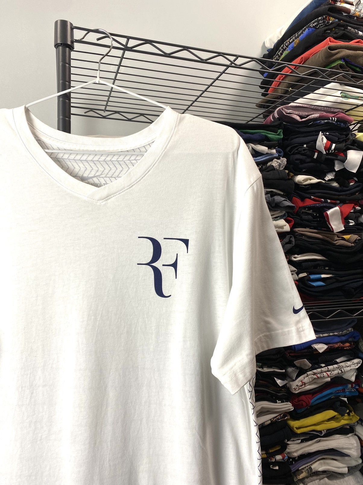 Nike Nike Roger Federer Vintage T Shirt Size US L / EU 52-54 / 3 - 3 Thumbnail