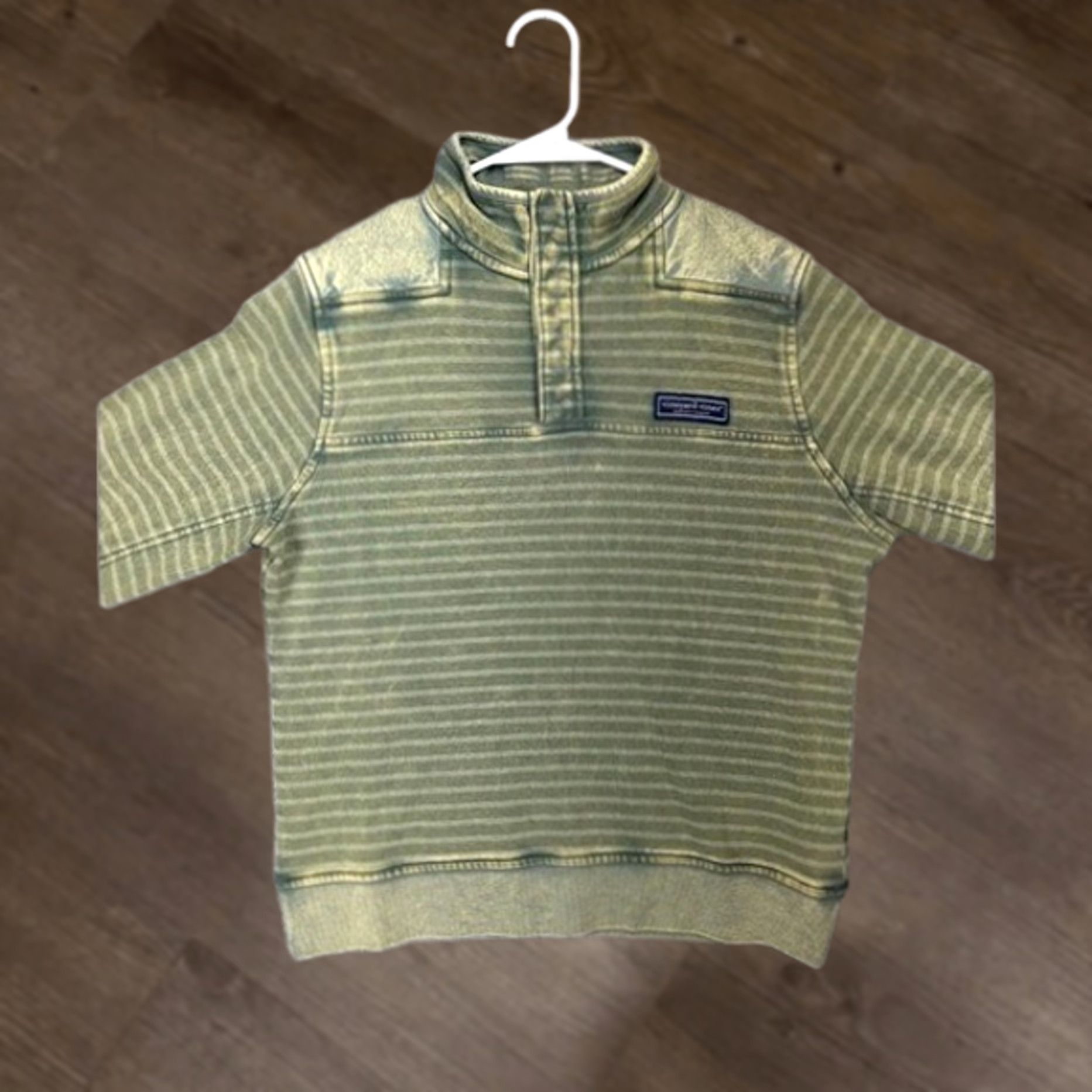Vineyard Vines Vineyard Vines Sweatshirt Henley Mens XS Green Woodhouse Garment Dye Shep NEW Size US XS / EU 42 / 0 - 1 Thumbnail