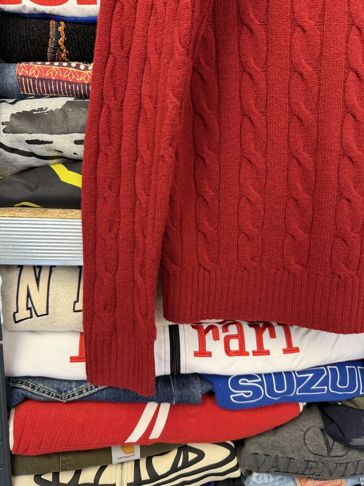 Polo Ralph Lauren Polo Ralph Lauren Cable Knit Sweater Size US S / EU 44-46 / 1 - 8 Thumbnail