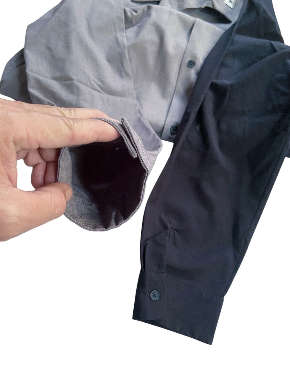 GU × Maison MIHARA YASUHIRO MIHARAYASUHIRONx GU COLORS BLOCK BUTTON DOWN SHIRT Size US XL / EU 56 / 4 - 9 Thumbnail