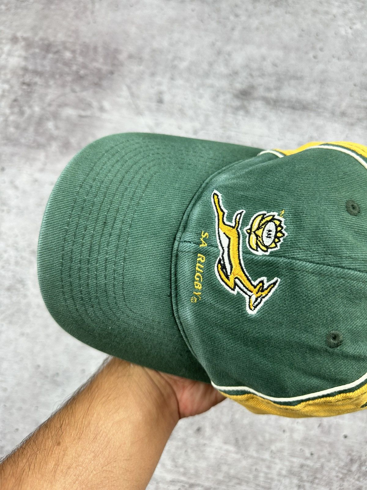 Vintage Vintage South Africa Rugby Hat Size ONE SIZE - 5 Thumbnail