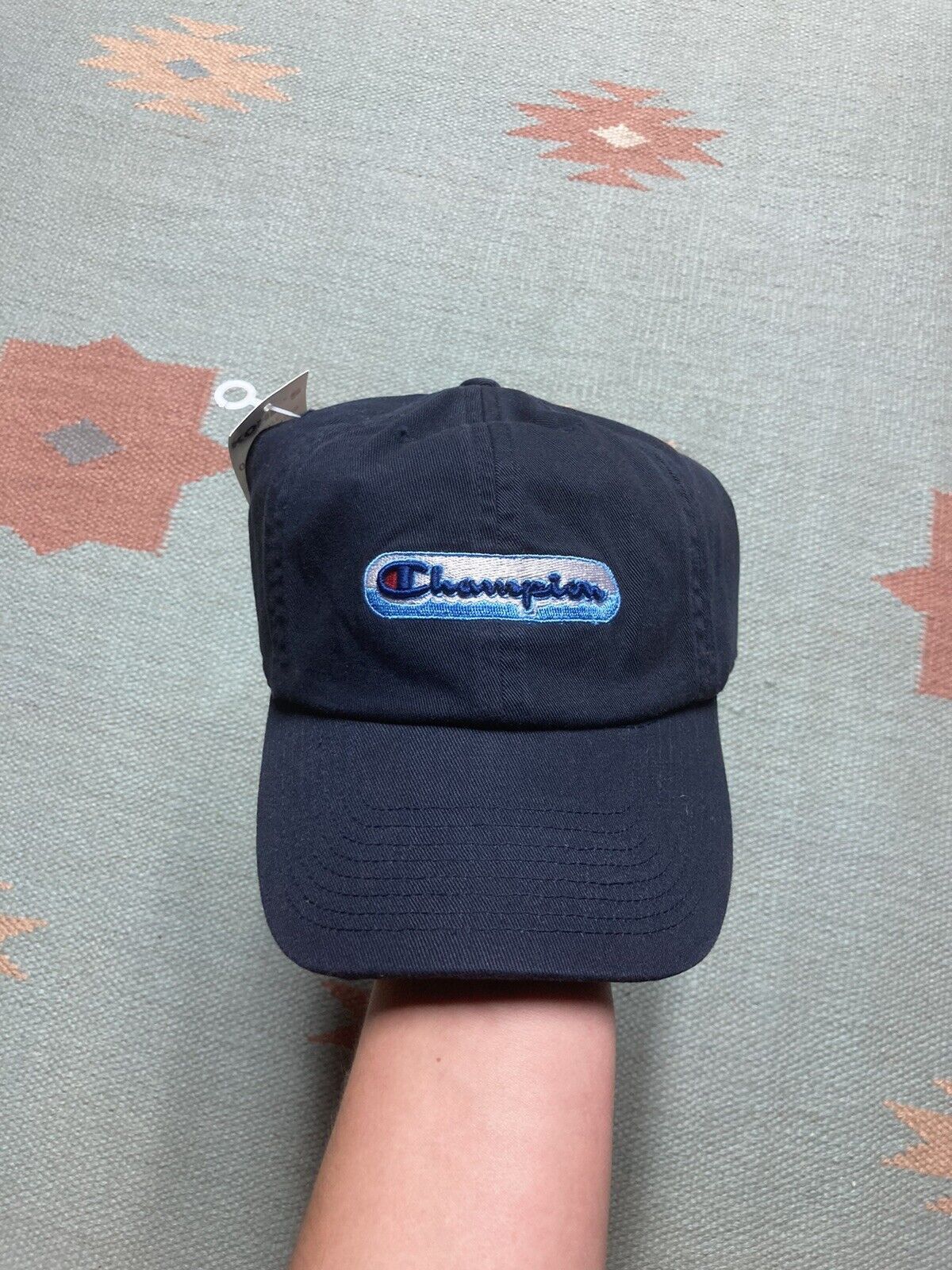 Champion × Vintage VTG strapback hat champion dad hat deadstock NWT adjustable Size ONE SIZE - 2 Thumbnail