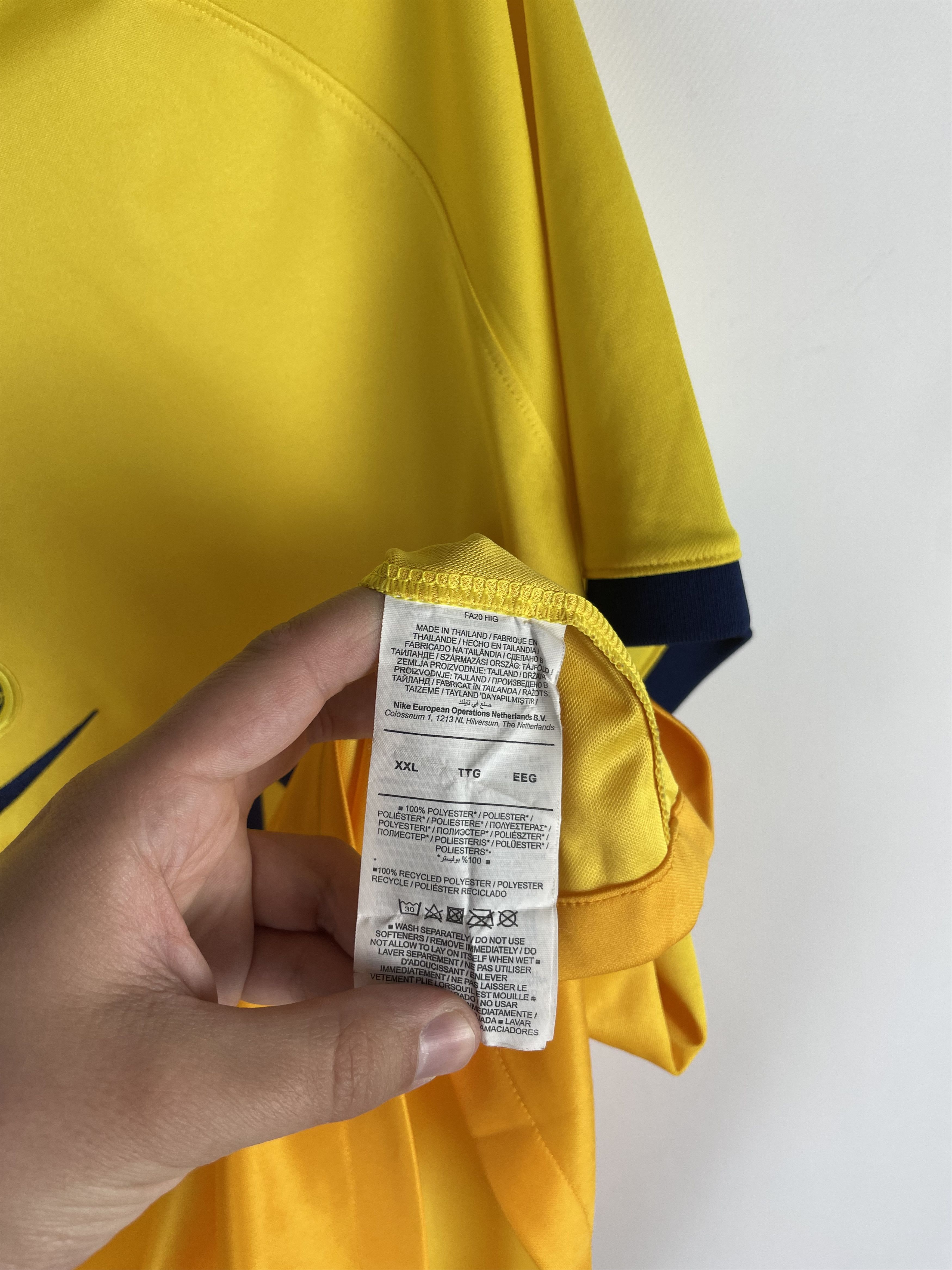 Nike Nike Tottenham Soccer Jersey T Shirt Tee Size US XXL / EU 58 / 5 - 8 Thumbnail