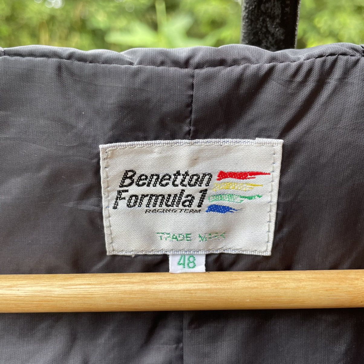 Benetton 🔥Benetton Formula One Two Layer Hooned Windbreaker Jacket Size US XL / EU 56 / 4 - 14 Thumbnail