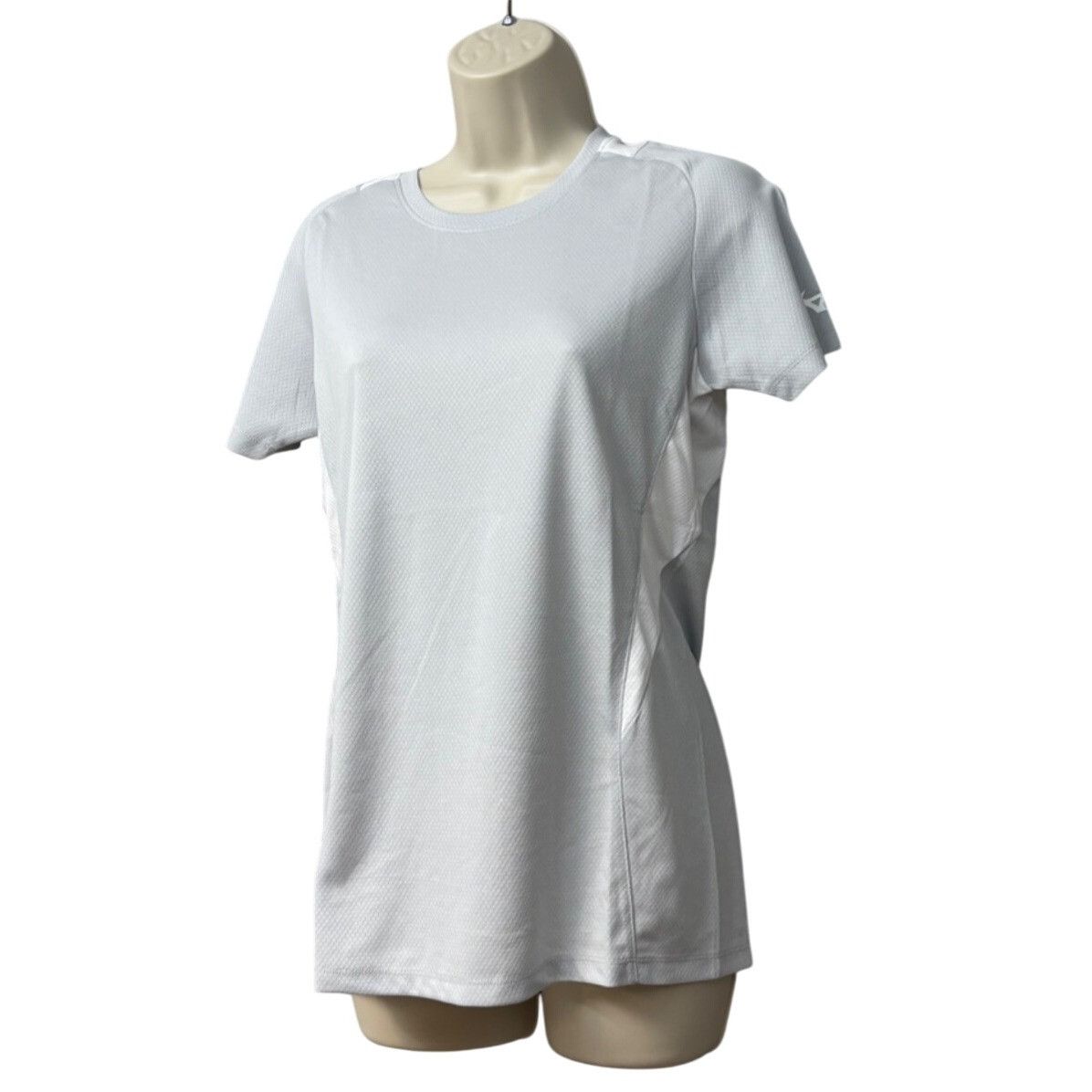 Mizuno Mizuno Women’s Softball Crew Neck Jersey, Gray/White, Sz. S Size S / US 4 / IT 40 - 2 Thumbnail