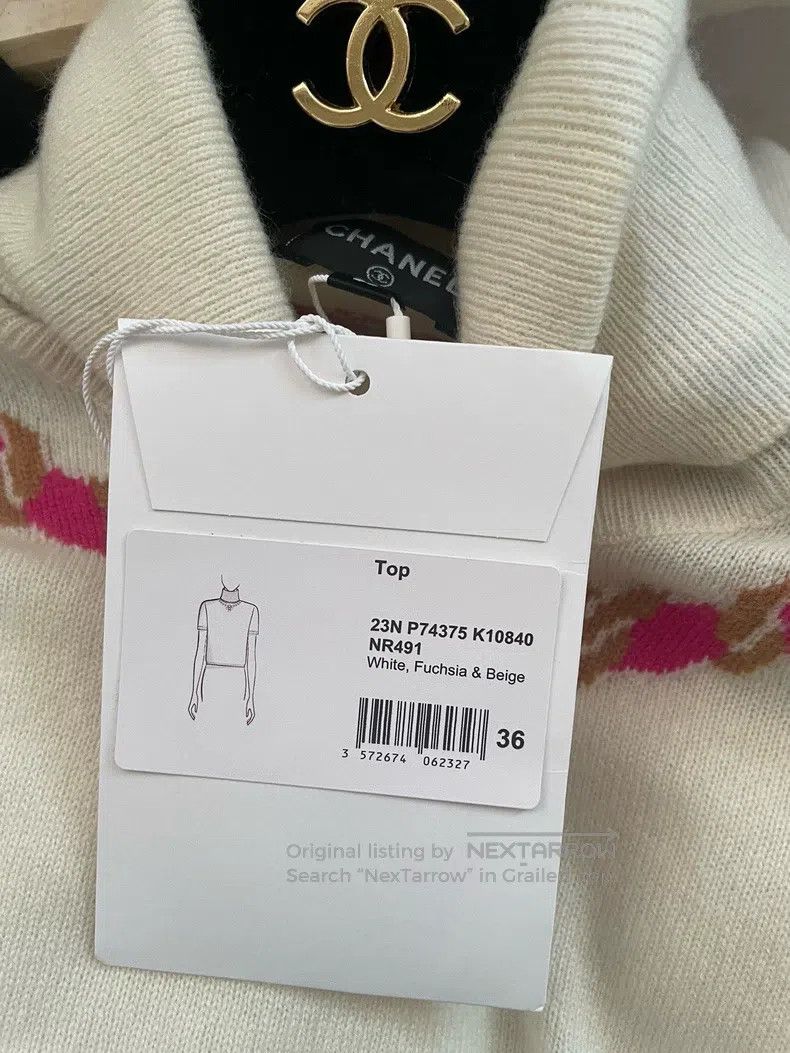 Chanel Chanel 23n autumn and winter cashmere sweater Size XS / US 0-2 / IT 36-38 - 9 Thumbnail