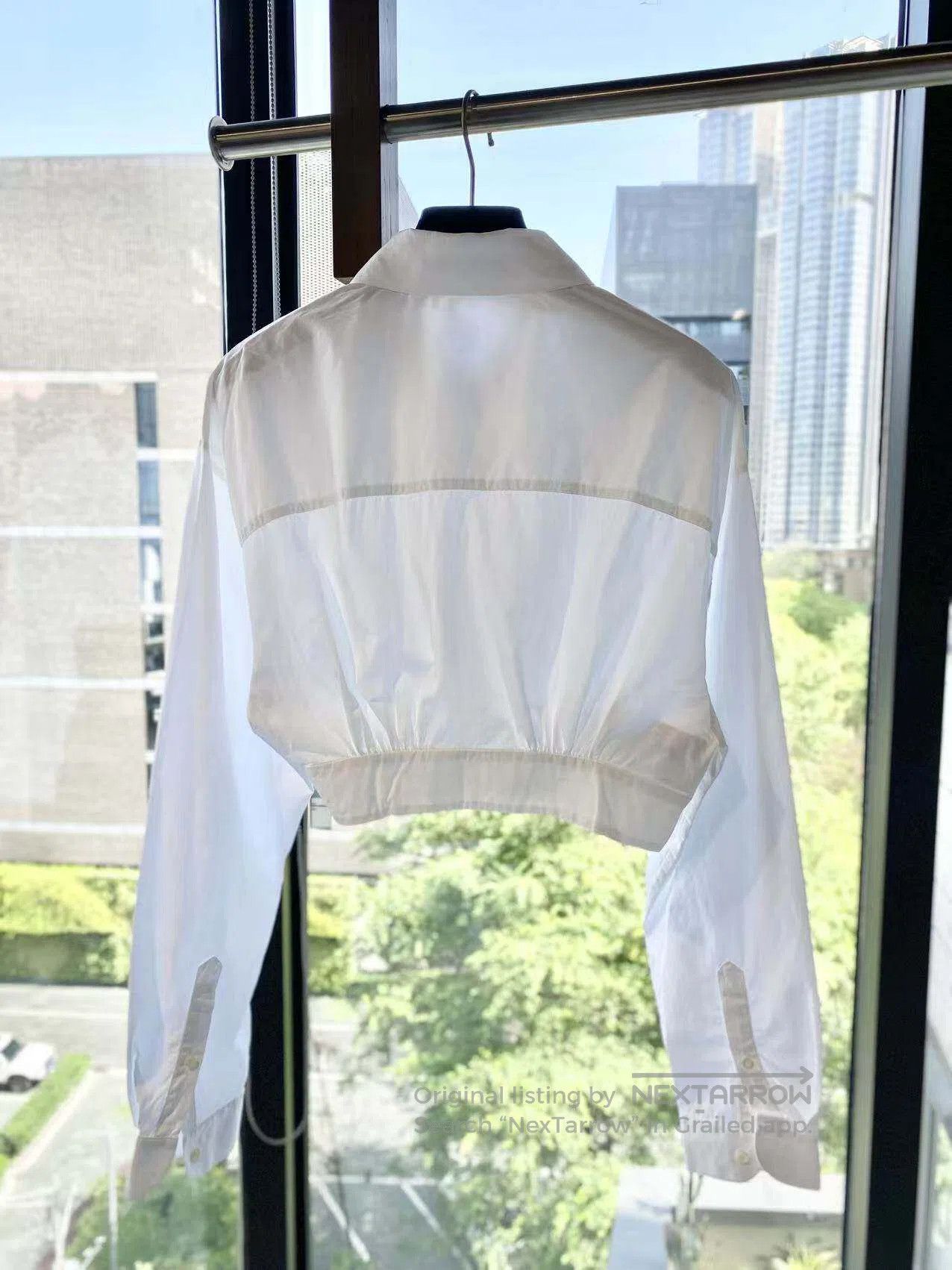 Miu Miu Miu Miu White shirt| Size XS / US 0-2 / IT 36-38 - 3 Thumbnail