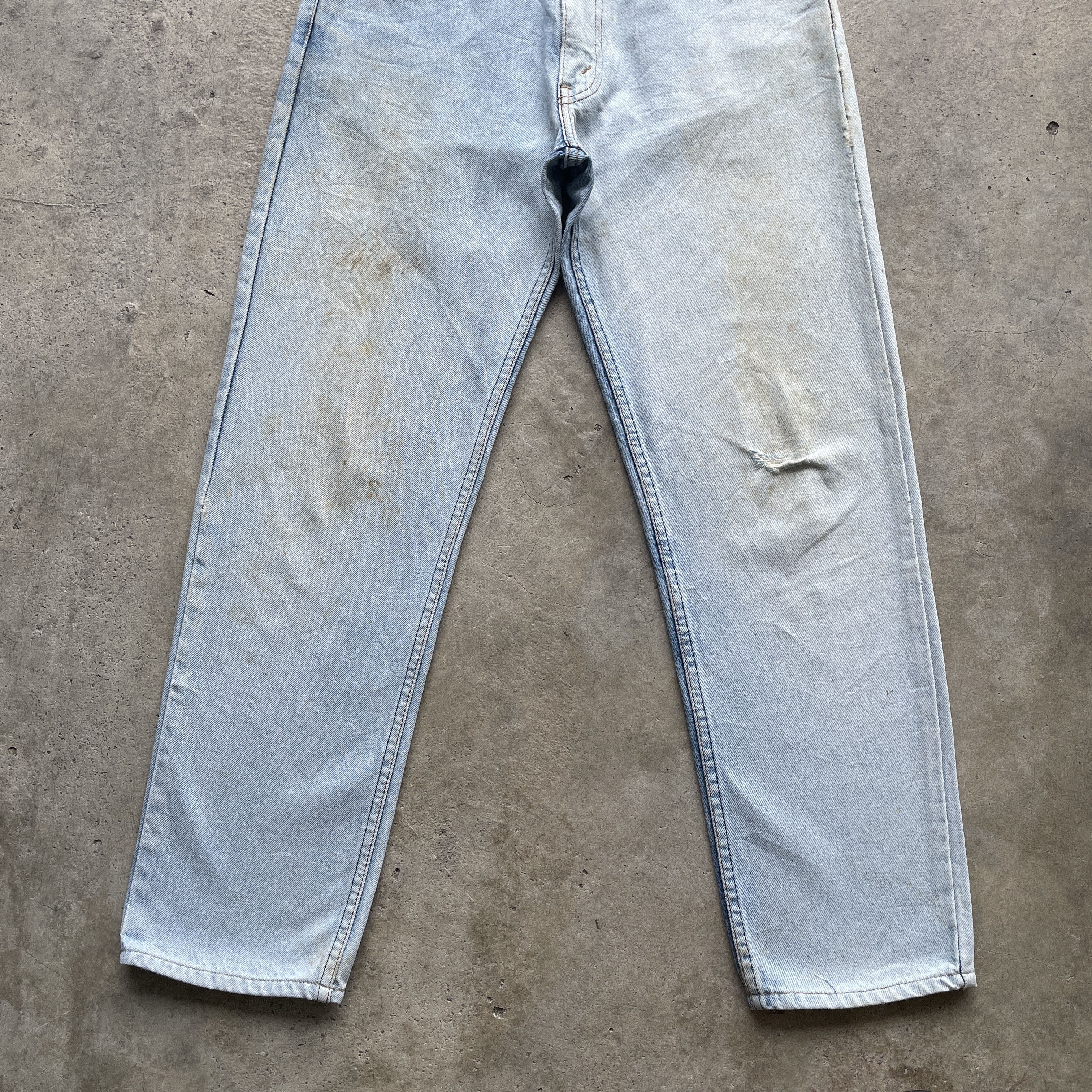 Levi's × Levi's Vintage Clothing VINTAGE LEVI’S JEANS MUD FADED LIGHTWASH DENIM PANTS W29 Size US 29 - 4 Thumbnail