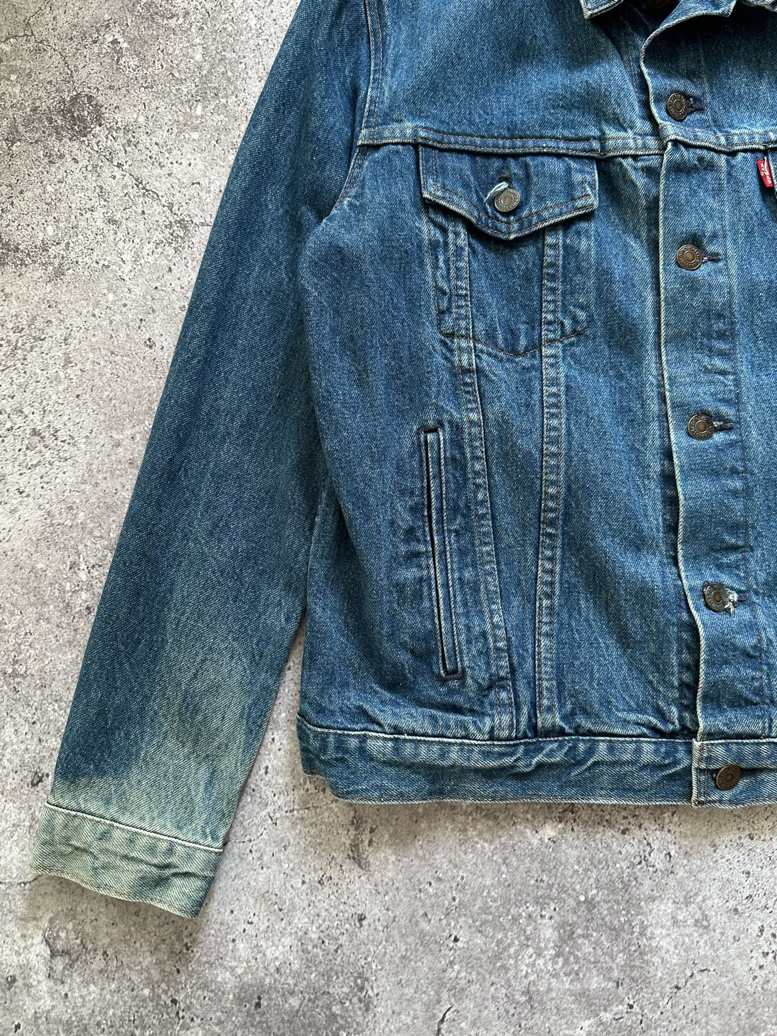 Levi's Vintage Levis 90s Trucker Denim Jacket Size US S / EU 44-46 / 1 - 4 Thumbnail