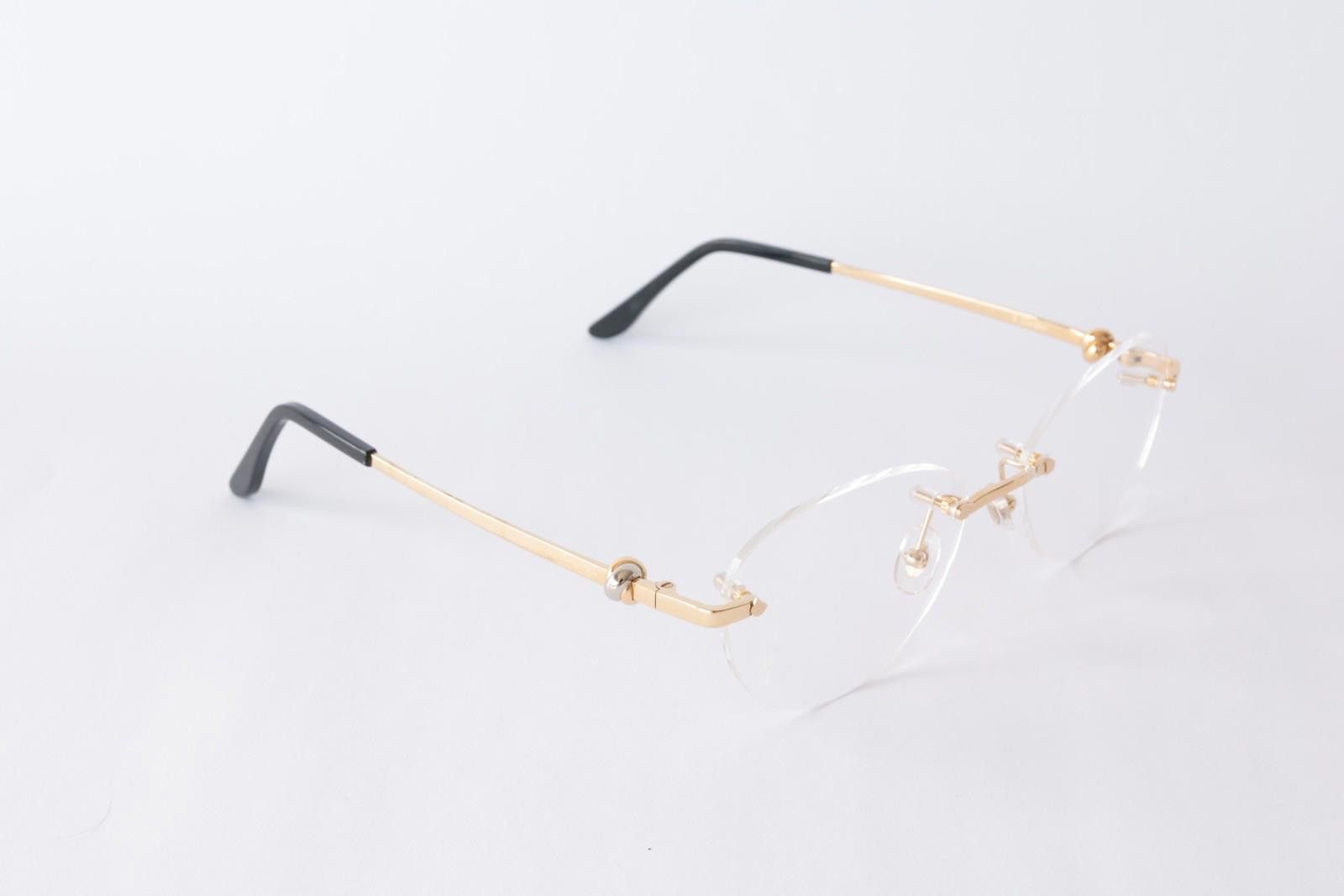Cartier New Cartier eyewear optical eyeglasses CT0224O 001 gold Size ONE SIZE - 7 Thumbnail