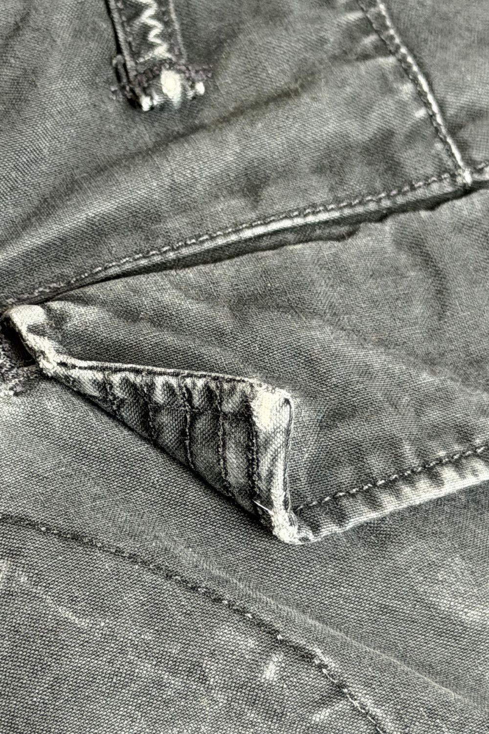 RRL Ralph Lauren Garment Dyed Military Cargo Trousers image 3
