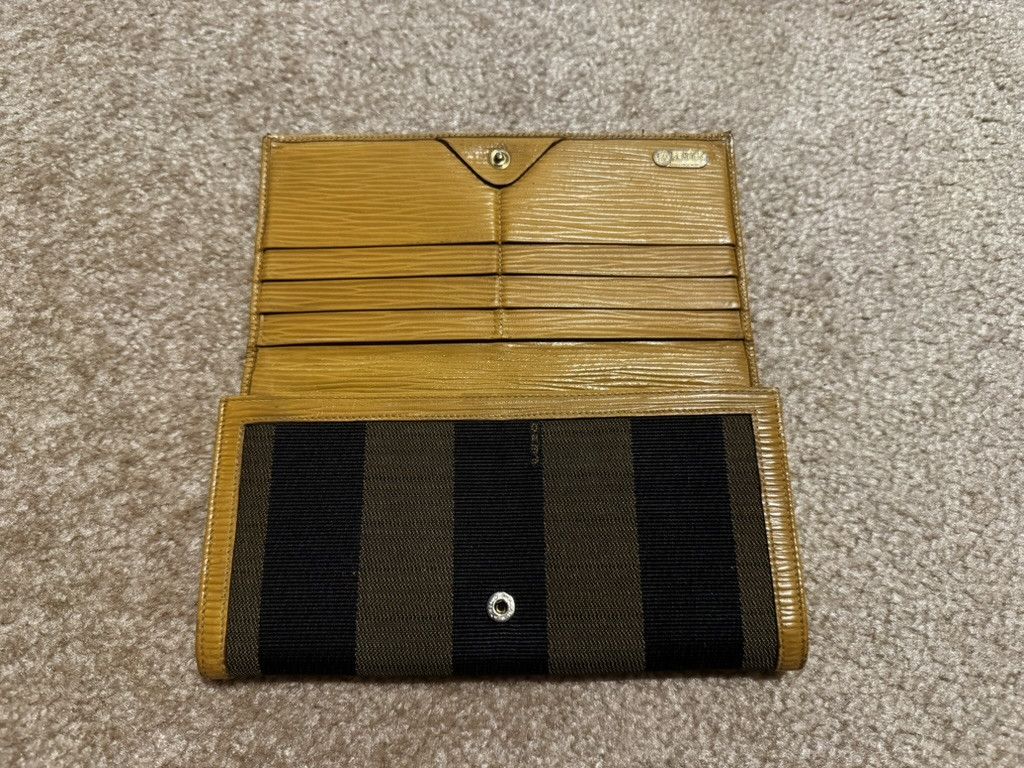 Fendi 100% Authentic Vintage FENDI Leather Bi-fold Wallet Size ONE SIZE - 5 Thumbnail