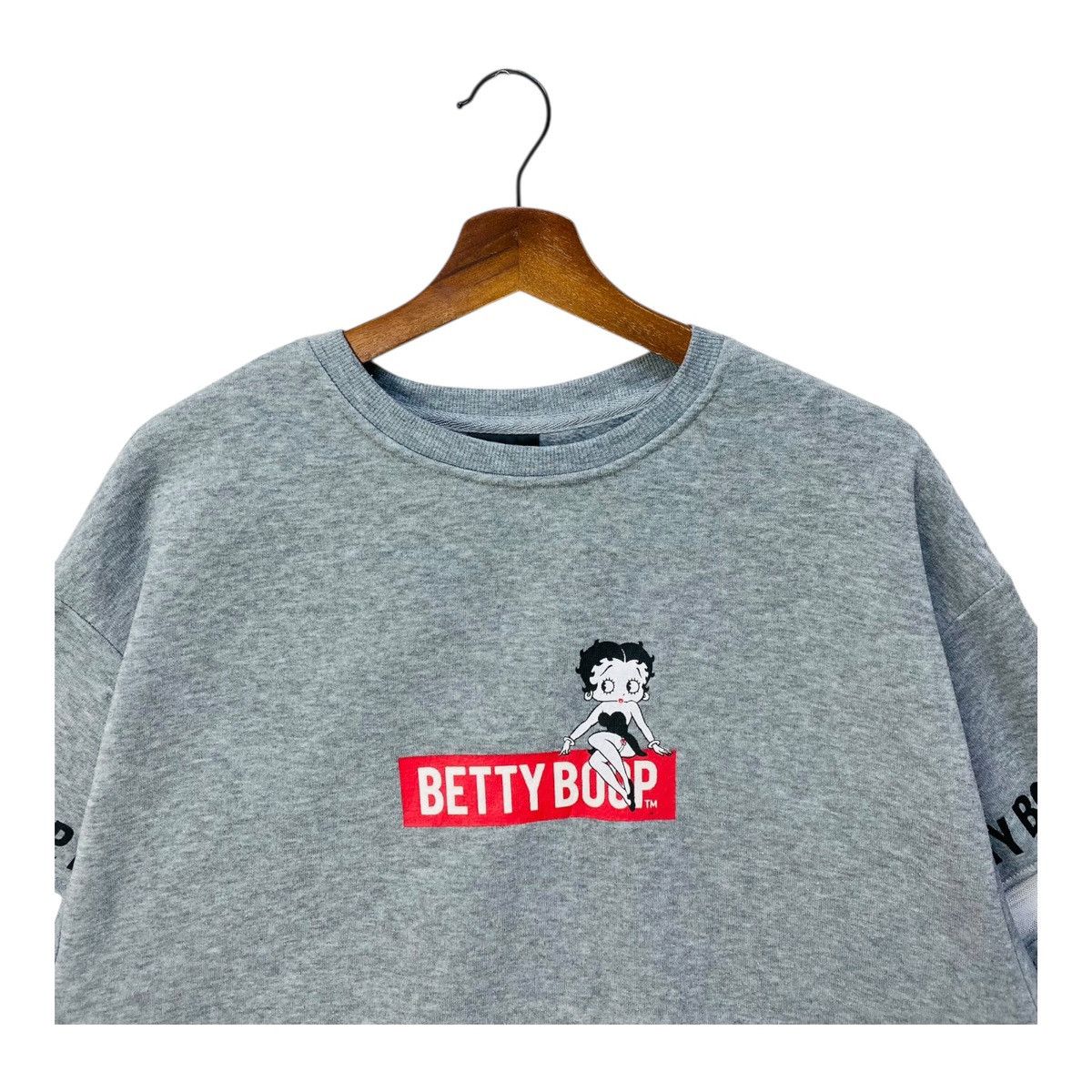 Cartoon Network Betty Boop Sweatshirt Spellout Pullover Jumper Size Medium Size US M / EU 48-50 / 2 - 2 Thumbnail