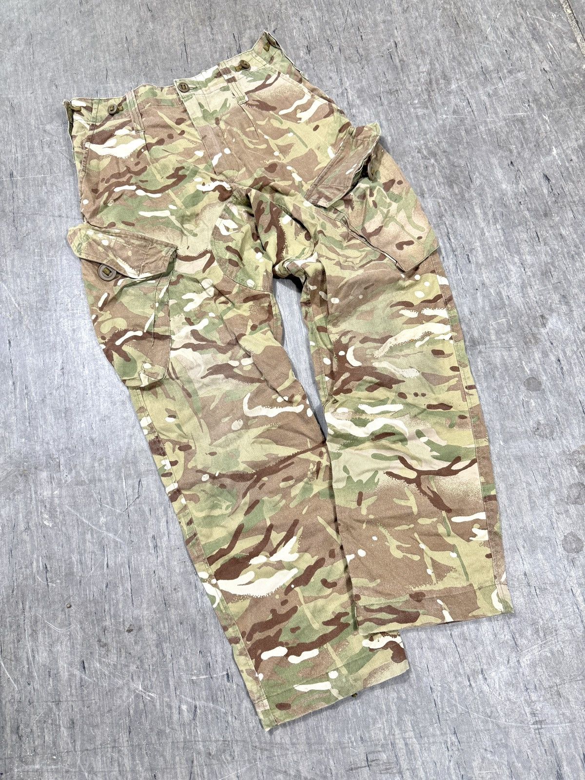 Carhartt × Vintage NATO Baggy Cargo Pants Army Military Vintage Y2K Wide Leg Size US 32 / EU 48 - 1 Thumbnail
