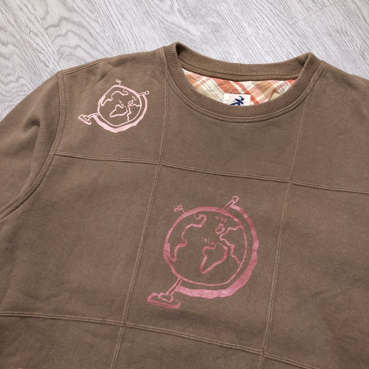 Issey Miyake Vintage Issey Miyake Hai Sporting Gear Brown Crewneck Size US L / EU 52-54 / 3 - 4 Thumbnail