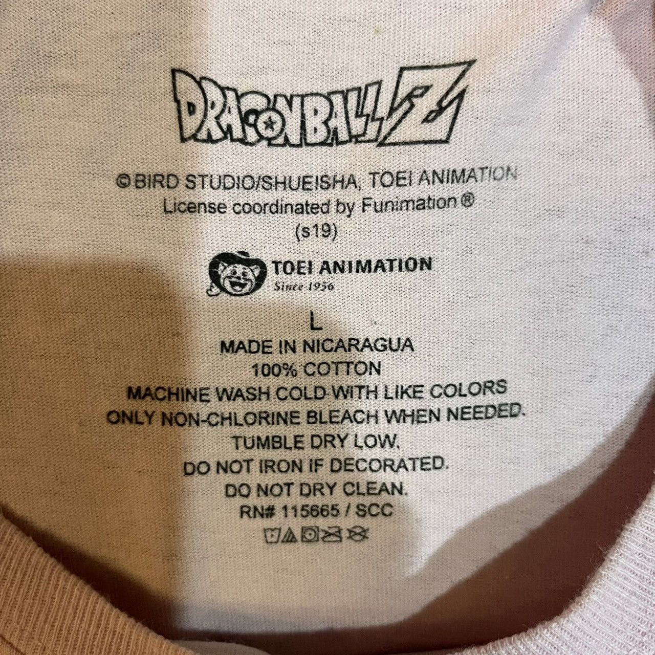 Japanese Brand dragon ball z long sleeve pink Size US L / EU 52-54 / 3 - 4 Thumbnail