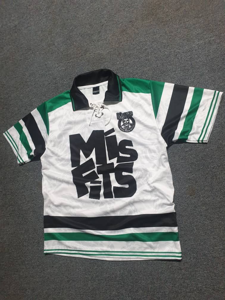 Misfits Misfits band green white jerseys Size US L / EU 52-54 / 3 - 7 Thumbnail