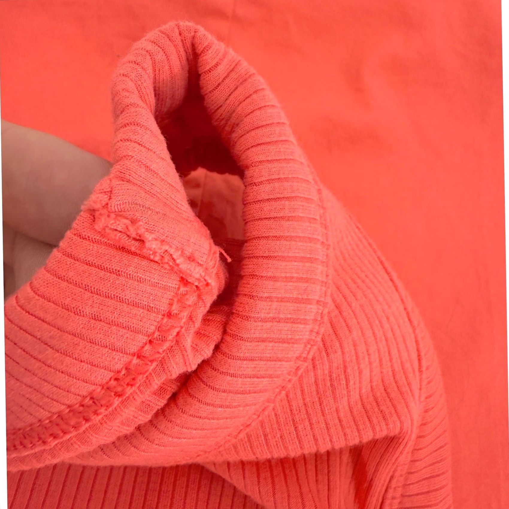 Old Navy Old Navy Dress Women Size L Coral Rib Knit Sleeveless Maxi Boho Preppy Size L / US 10 / IT 46 - 7 Thumbnail