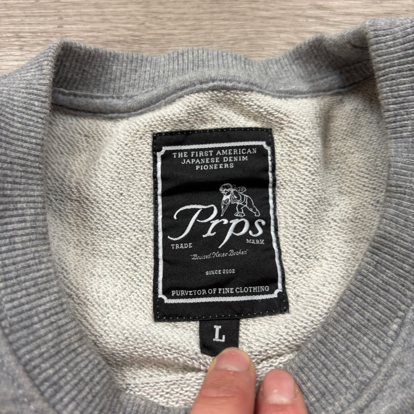Prps PRPS Nixa Watercolor Short Sleeve Sweatshirt Men's Large Size US L / EU 52-54 / 3 - 4 Thumbnail