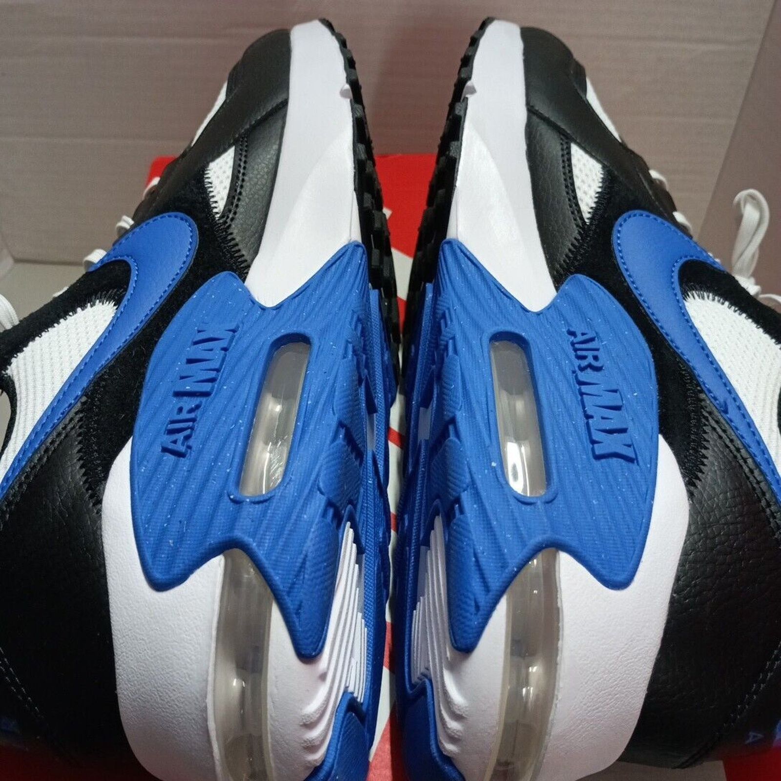 Nike Nike Men's 13 Air Max Excee Black Game Royal White Shoes Size US 13 / EU 46 - 7 Thumbnail