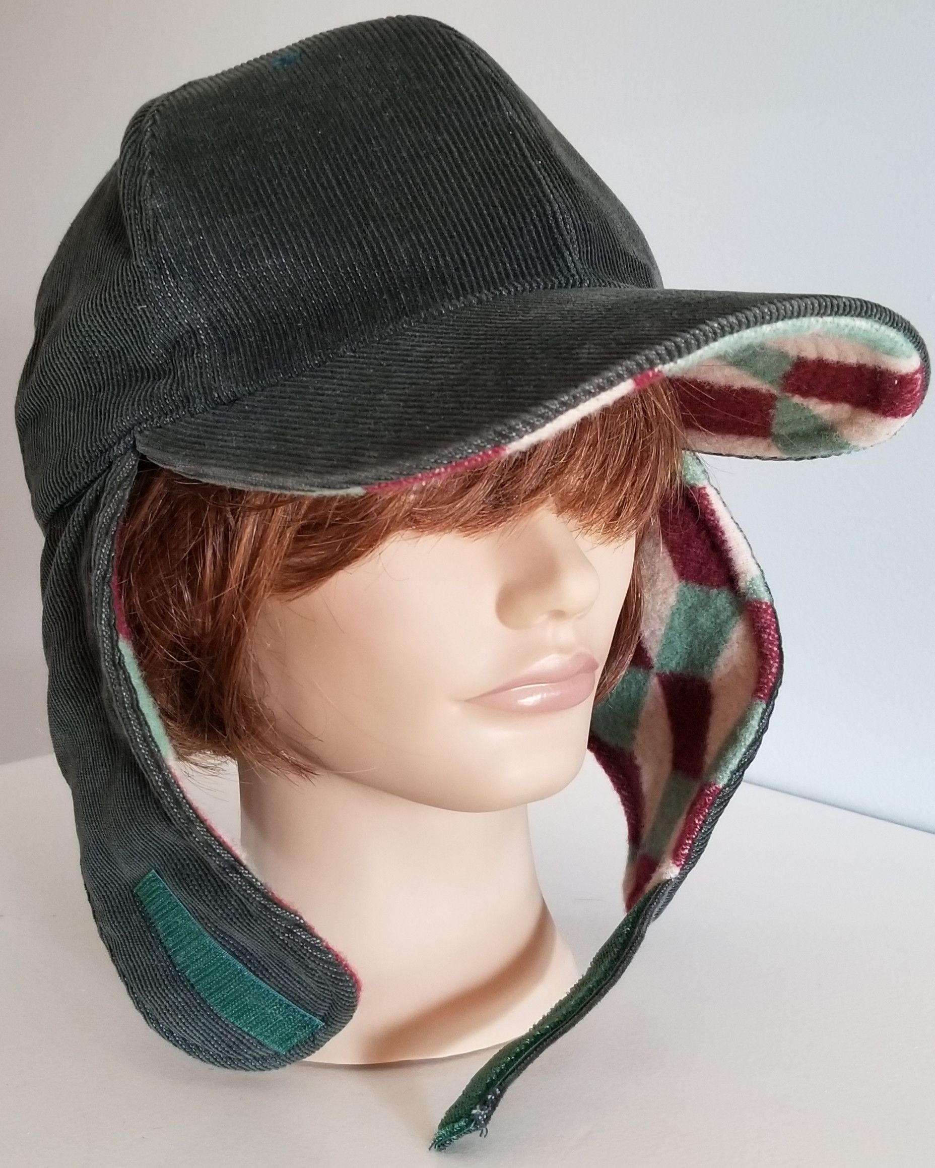 Facetasm FACETASM Corduroy Kapital Chrome Trapper Cap Hat Size ONE SIZE - 5 Thumbnail