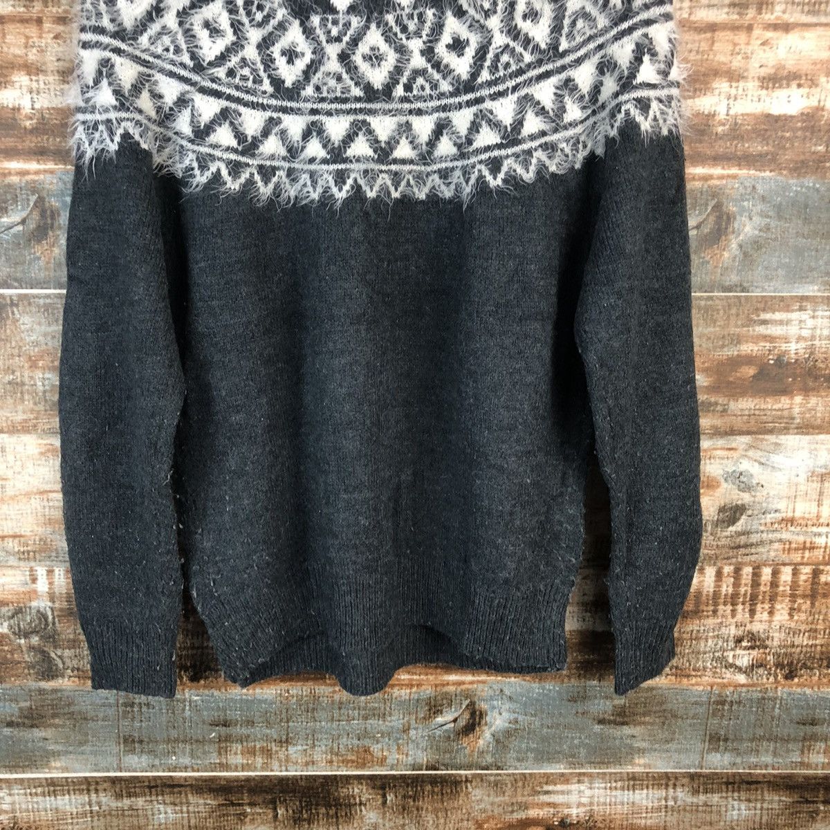 Japanese Brand DL Antiqulothes Black Knitwear #C750 Size S / US 4 / IT 40 - 14 Thumbnail