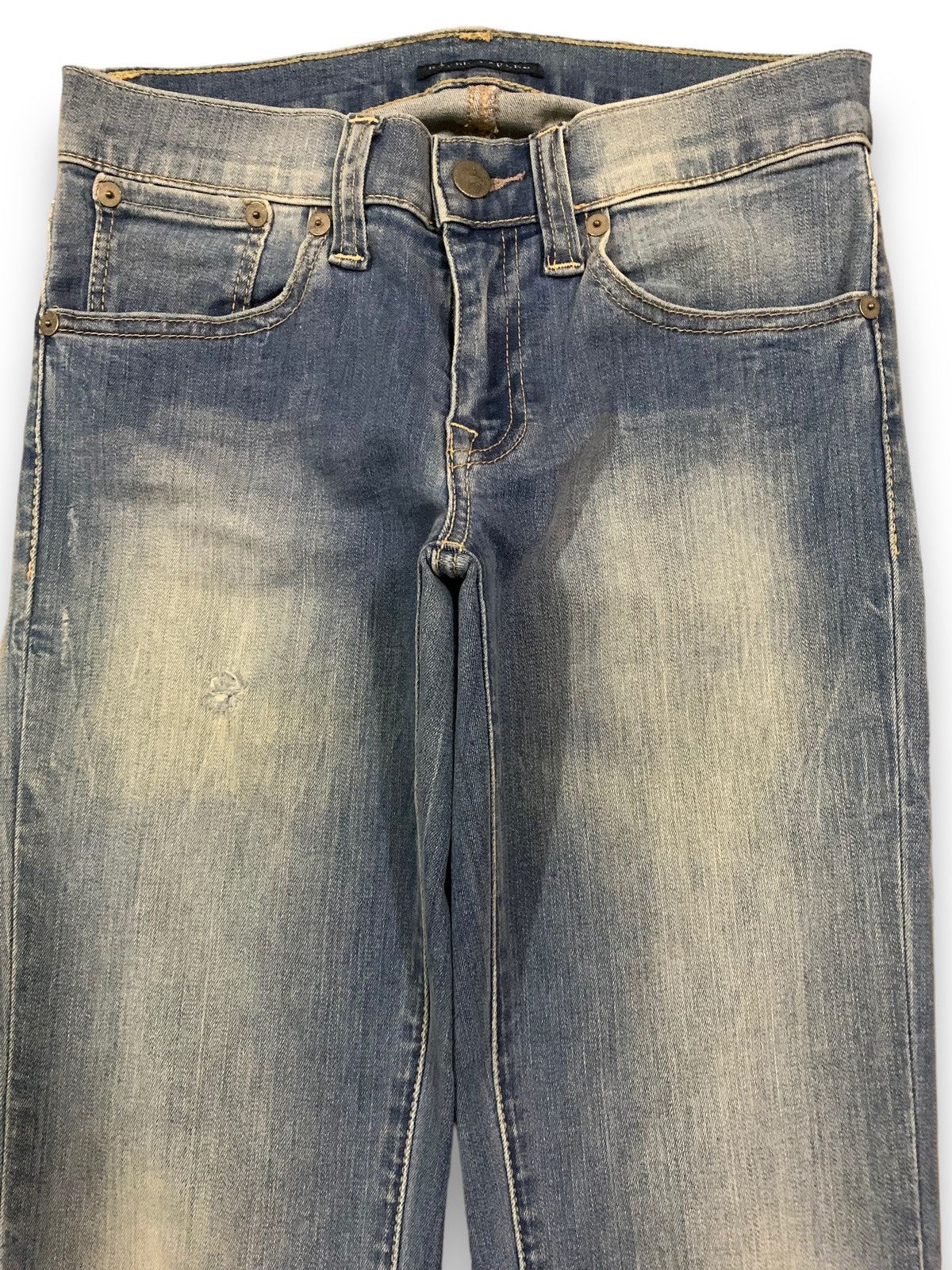 Ralph Lauren Vintage Ralph Lauren Skinny Blue Washed Jeans Size 26 Size 26" / US 2 / IT 38 - 3 Thumbnail