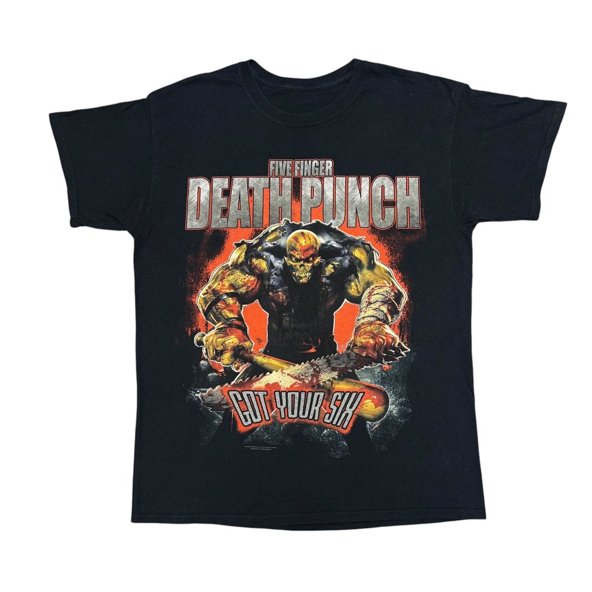 Band Tees × Vintage Five Finger Death Punch Shirt Vintage Band Tees Size US L / EU 52-54 / 3 - 1 Thumbnail