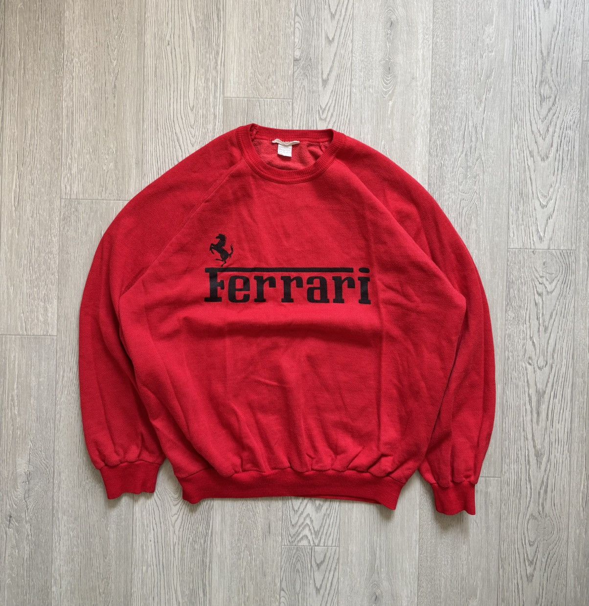 Ferrari × Vintage Vintage Ferrari Printed Sweatshirt Promoprint 1986 Size US M / EU 48-50 / 2 - 1 Thumbnail