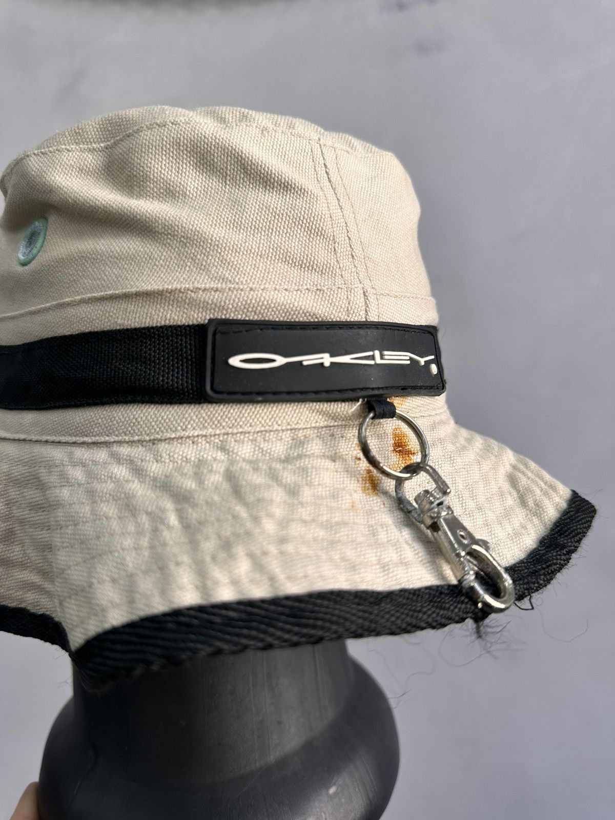 Oakley Vintage Panama Oakley Hat Beanie Cap Y2K Gorecope Outdoor Size ONE SIZE - 4 Thumbnail