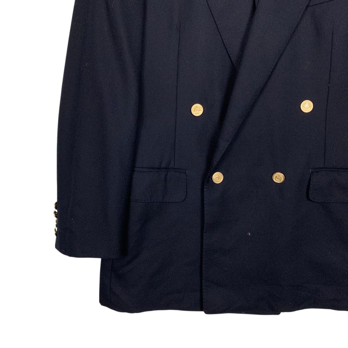 Burberry Vintage Burberrys Double Breasted Blazer Jacket Size US M / EU 48-50 / 2 - 3 Thumbnail