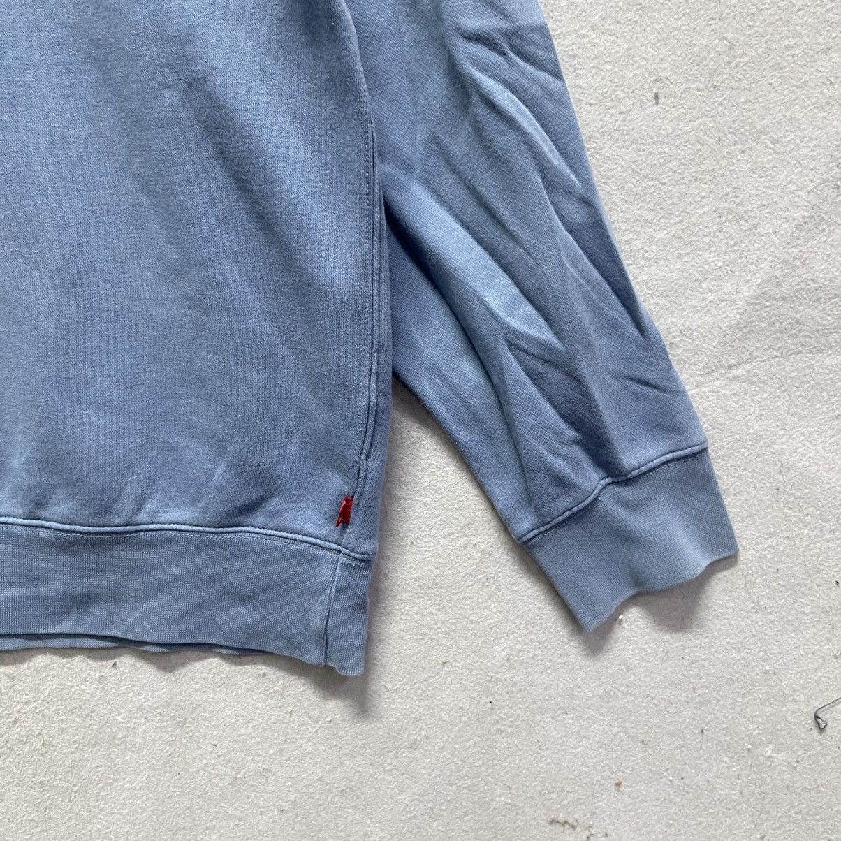 Levi's Levi’s Logo Sweatshirt – 2000s Era Blue Relaxed Fit Pullover Size US L / EU 52-54 / 3 - 4 Thumbnail