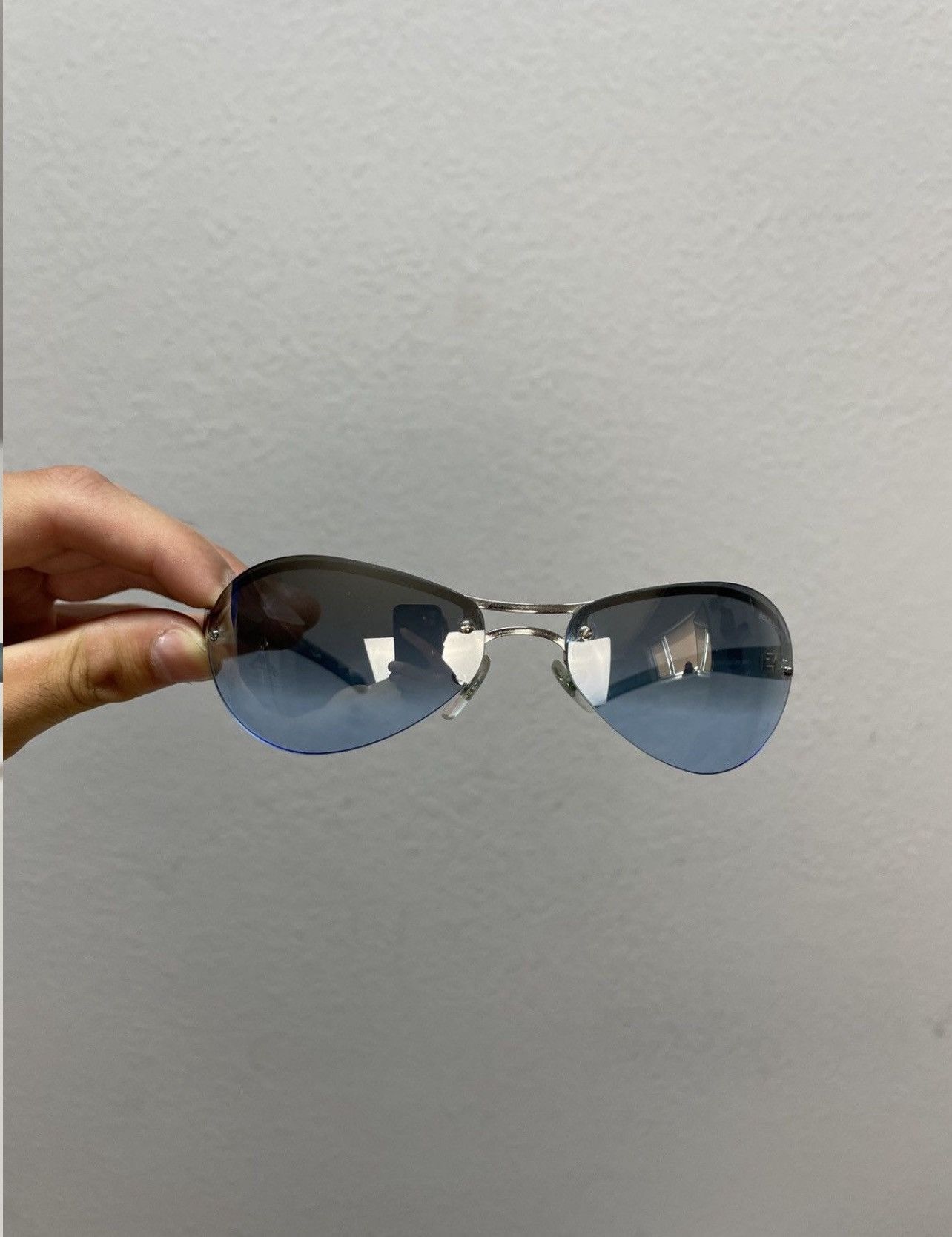 Polo Ralph Lauren Vintage 2000s Polo Sport Rare Sunglasses Ralph Lauren Mask Size ONE SIZE - 8 Thumbnail