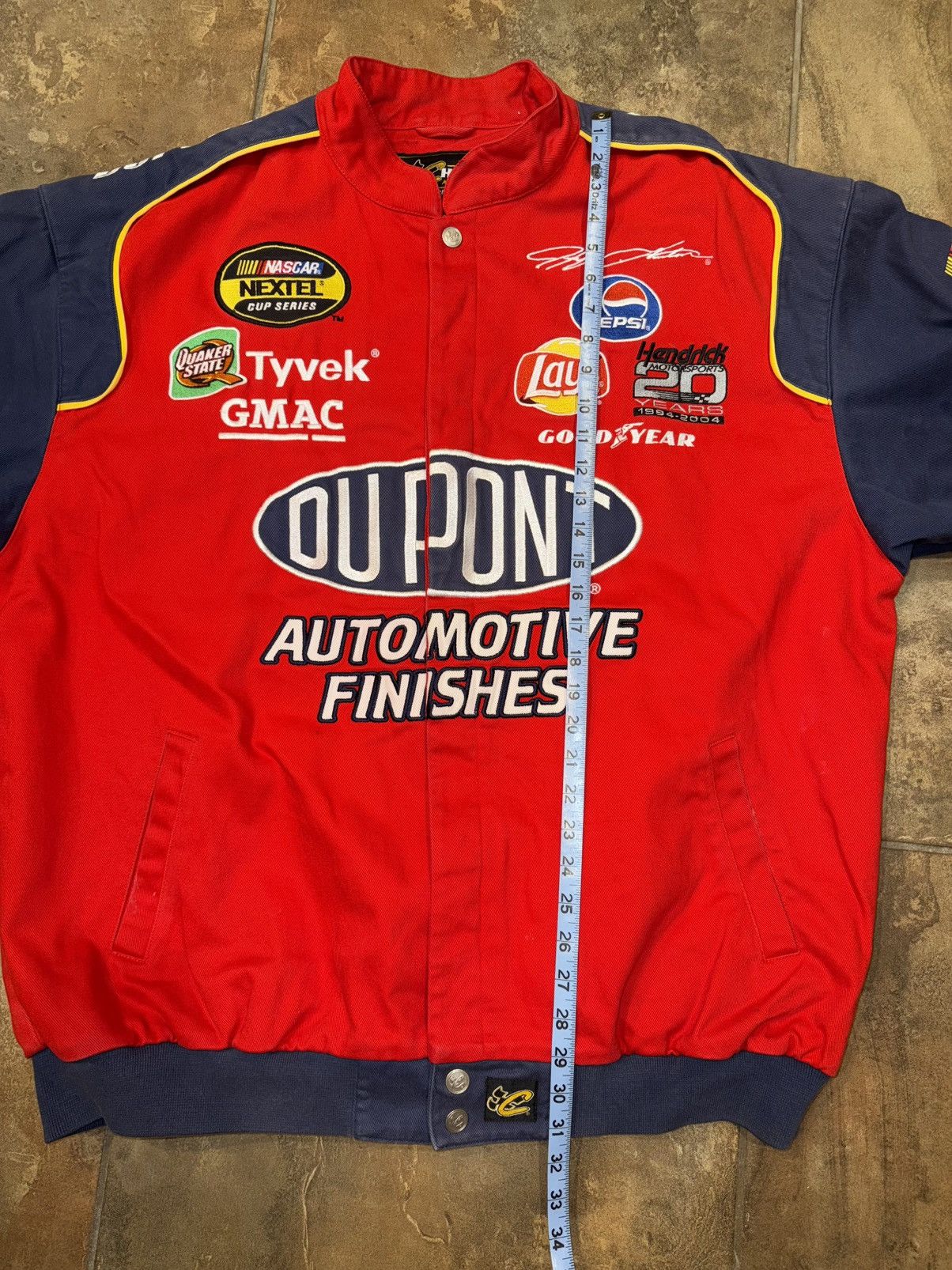 NASCAR Vintage NASCAR Jeff Gordon Racing Jacket Size US XXL / EU 58 / 5 - 7 Thumbnail