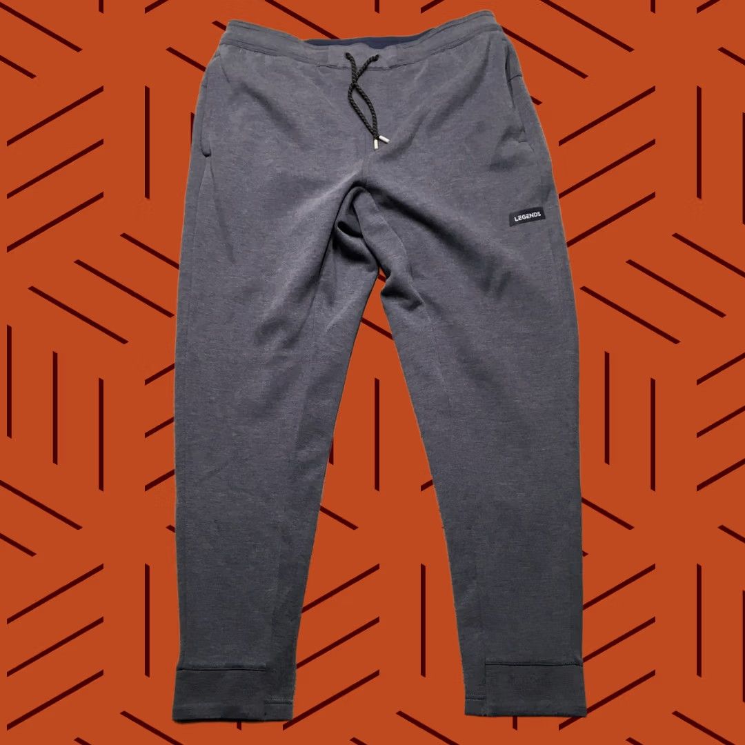 Vintage Legends Hawthorne Tech Joggers Pants Mens XL Blue Athleisure Performance Lounge Size US 36 / EU 52 - 1 Thumbnail