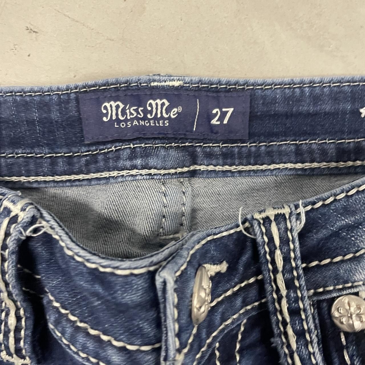 Miss Me Low rise miss me bootcut jeans Size 27" / US 4 / IT 40 - 4 Thumbnail
